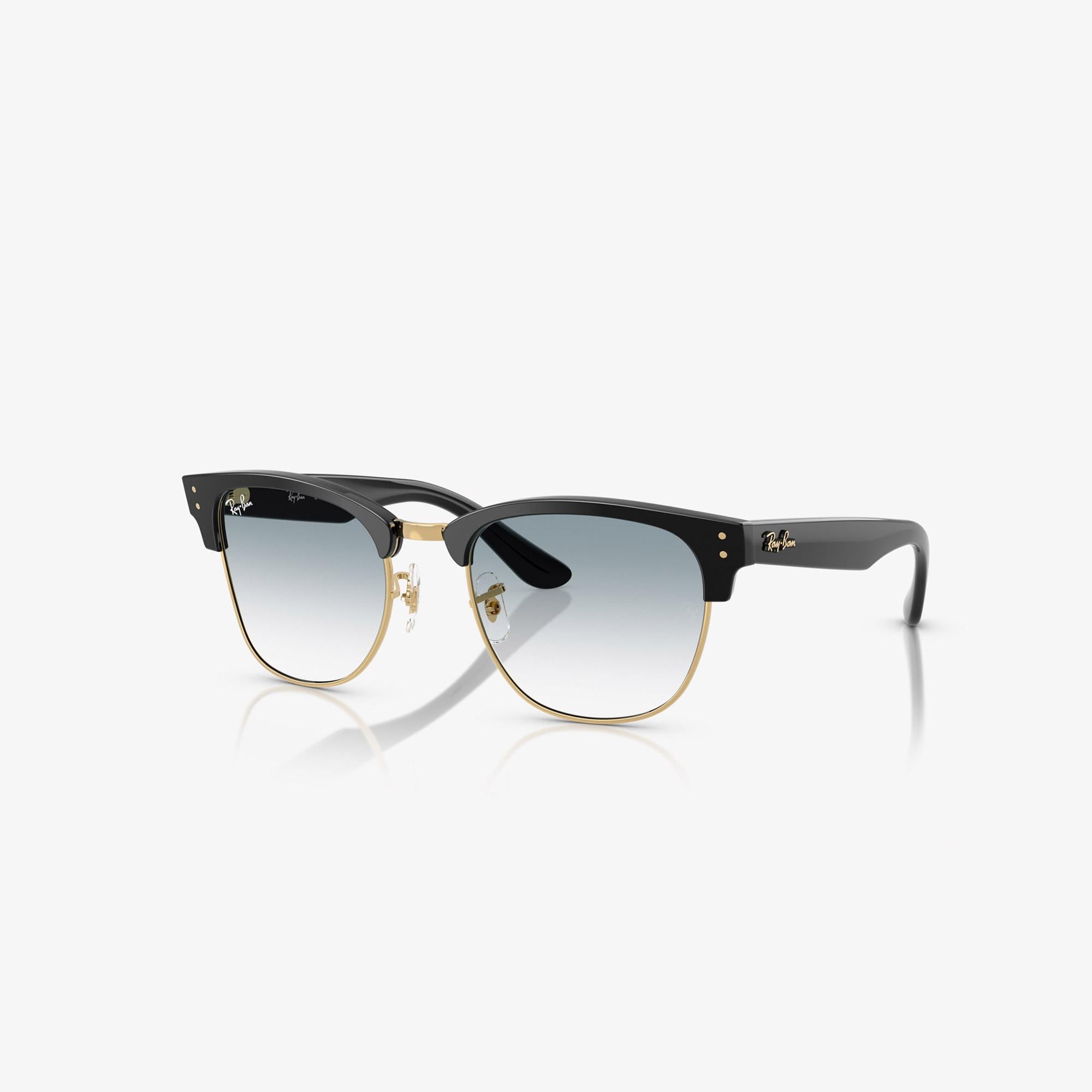 Ray-Ban Clubmaster Reverse Unisex Siyah Güneş Gözlüğü