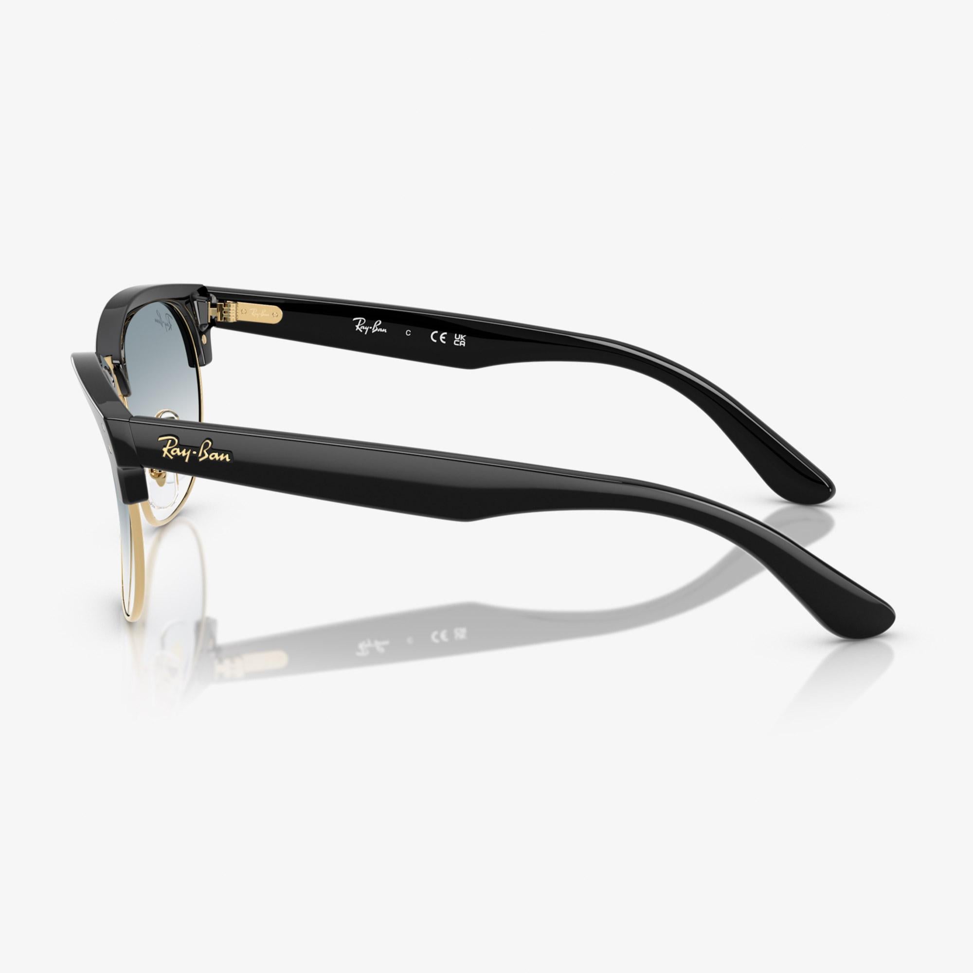 Ray-Ban Clubmaster Reverse Unisex Siyah Güneş Gözlüğü