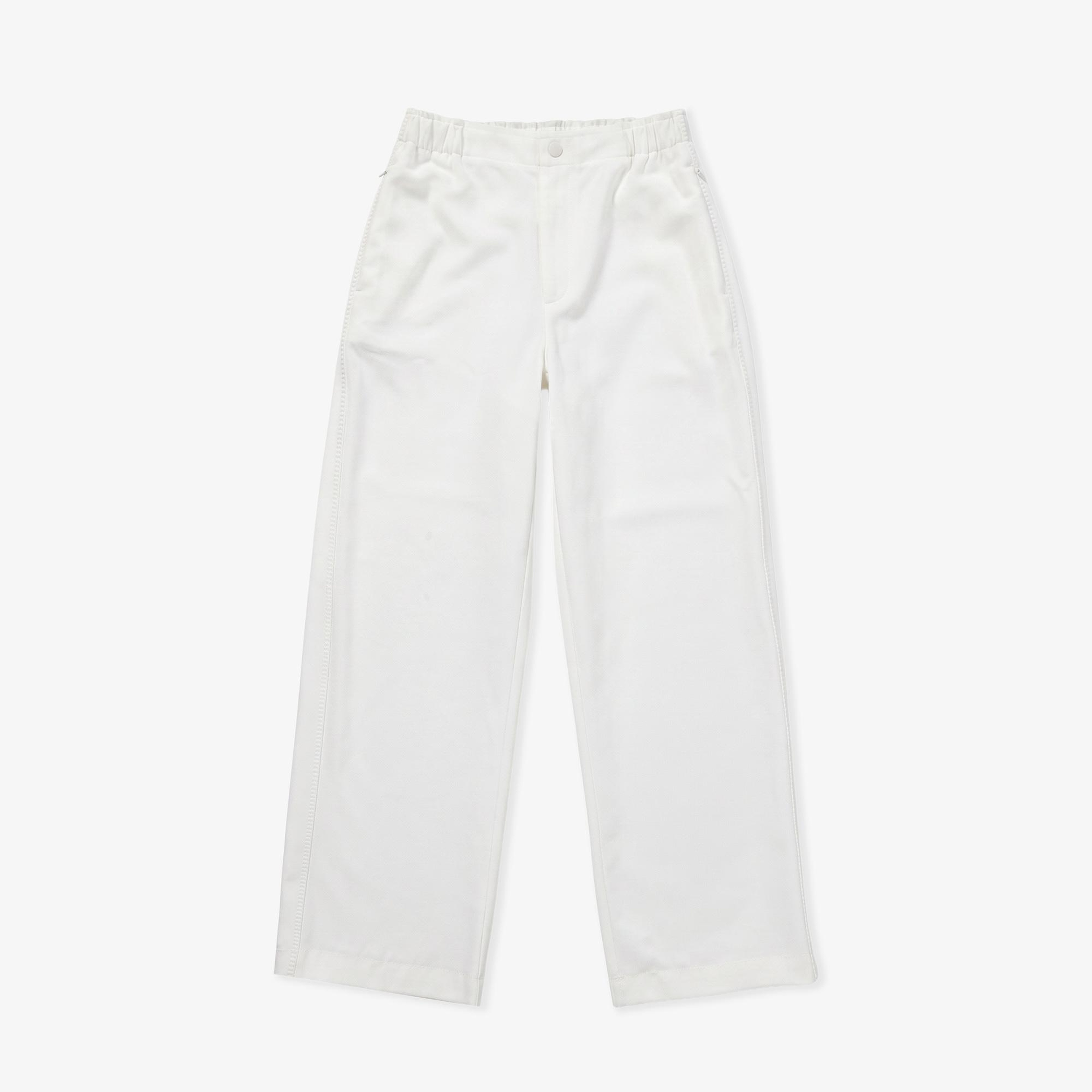 Kadın Relaxed Fit Beyaz Pantolon