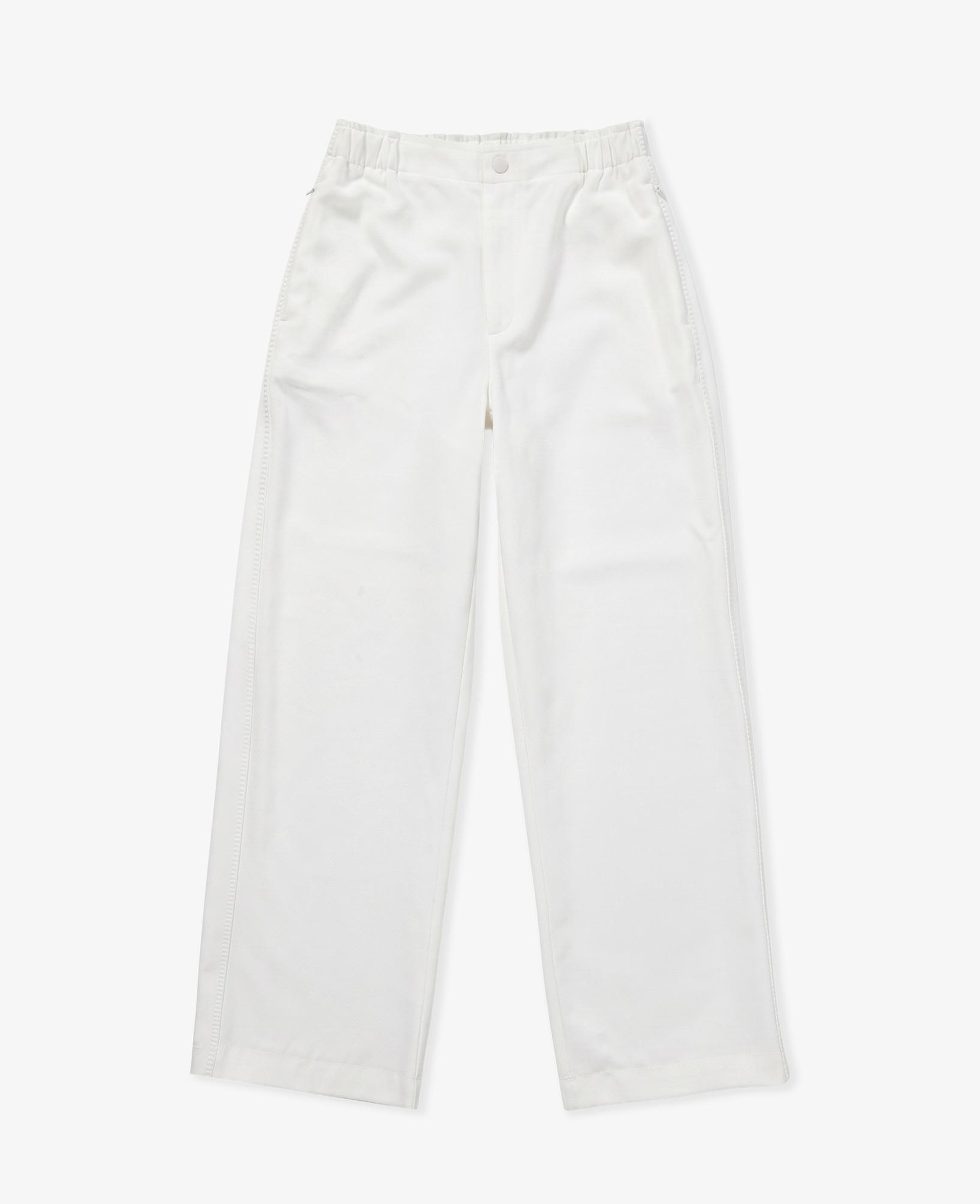 Kadın Relaxed Fit Beyaz Pantolon