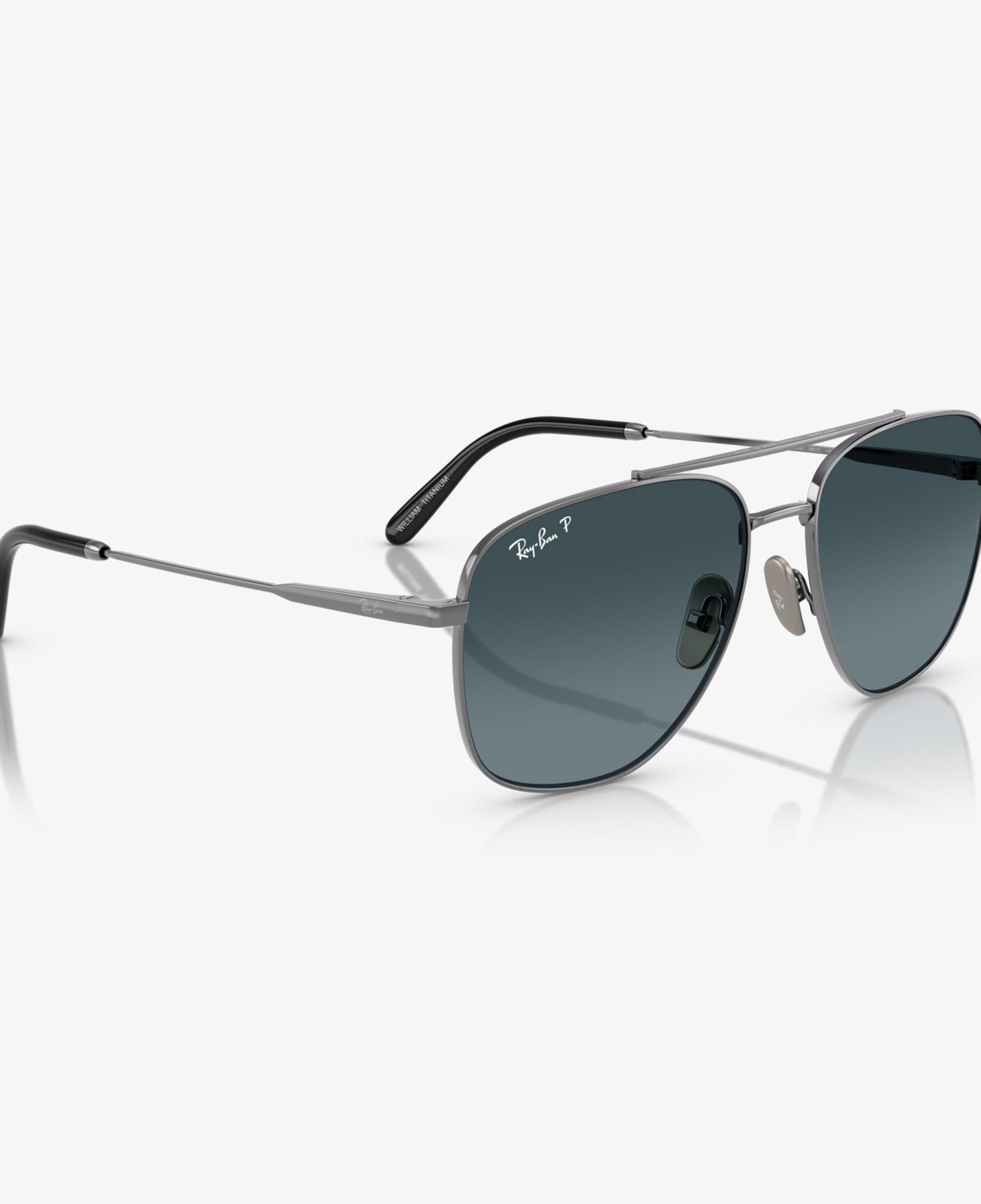 Ray-Ban RB8097 Unisex Koyu Gri Güneş Gözlüğü