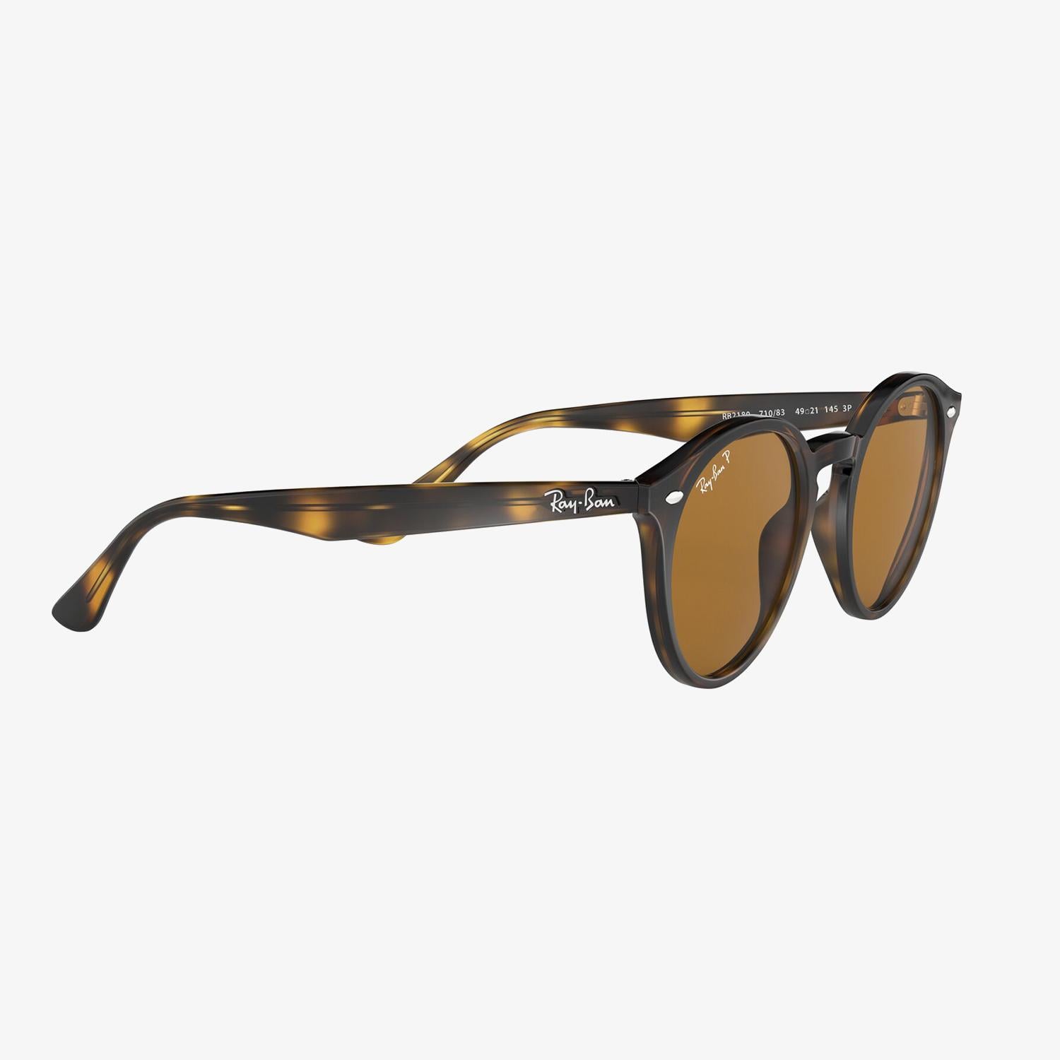 RAY-BAN 0RB2180 Erkek Shiny Dark Havana Güneş Gözlüğü