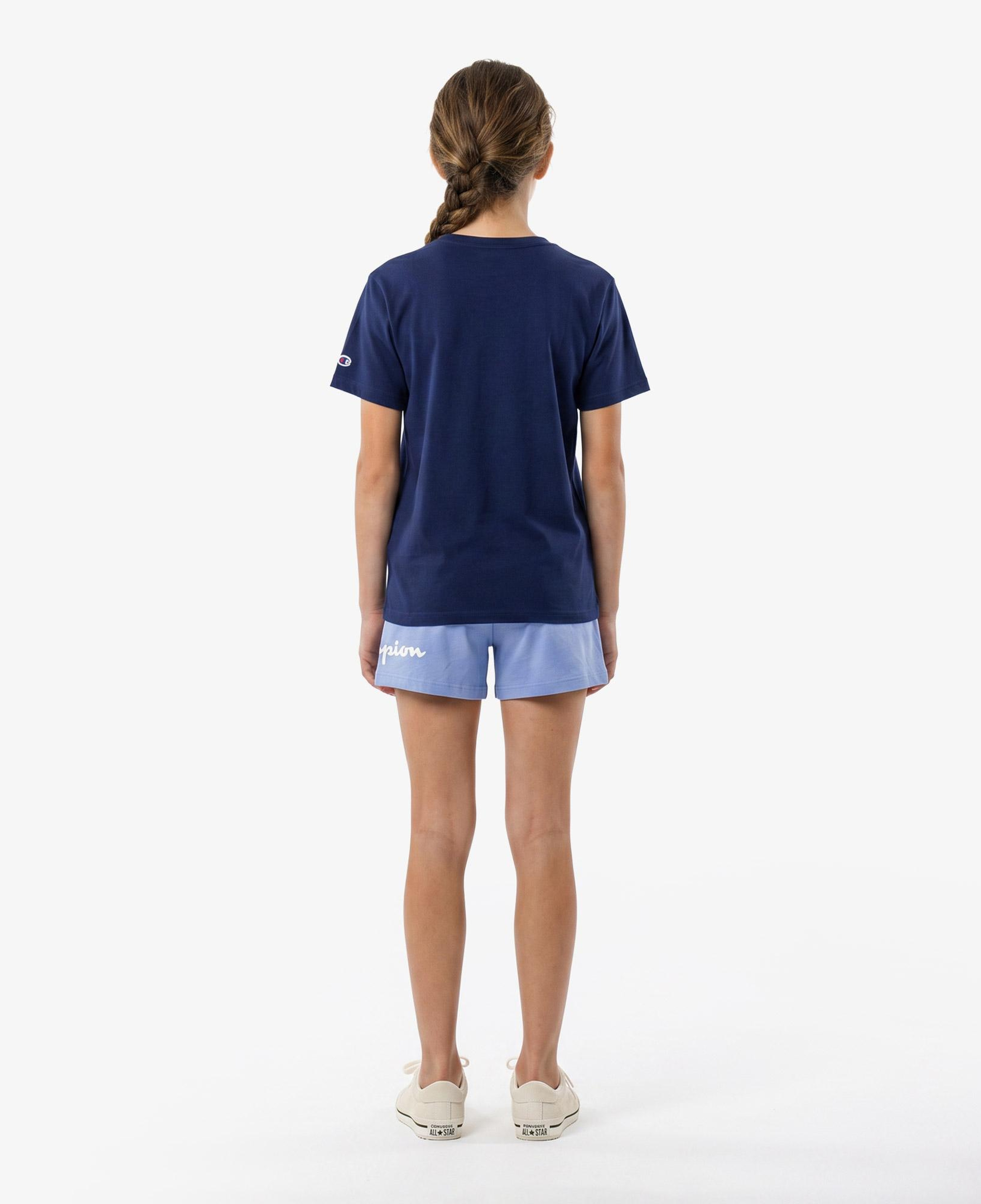 Champion Lightweight Cotton Çocuk Mor Şort