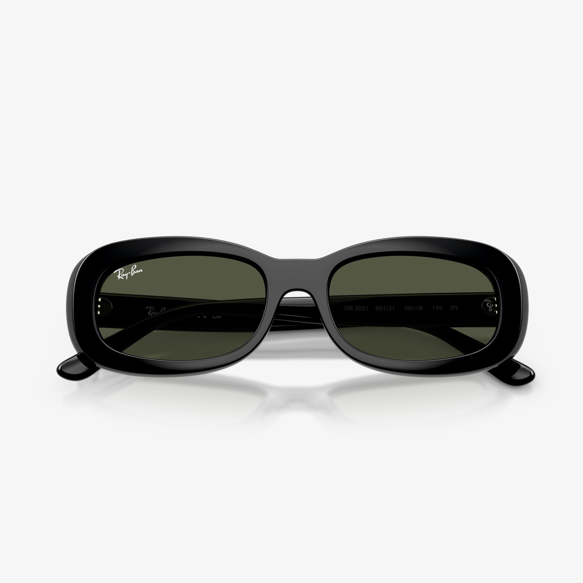 Ray-Ban  RB2221 Kadın Siyah Güneş Gözlüğü