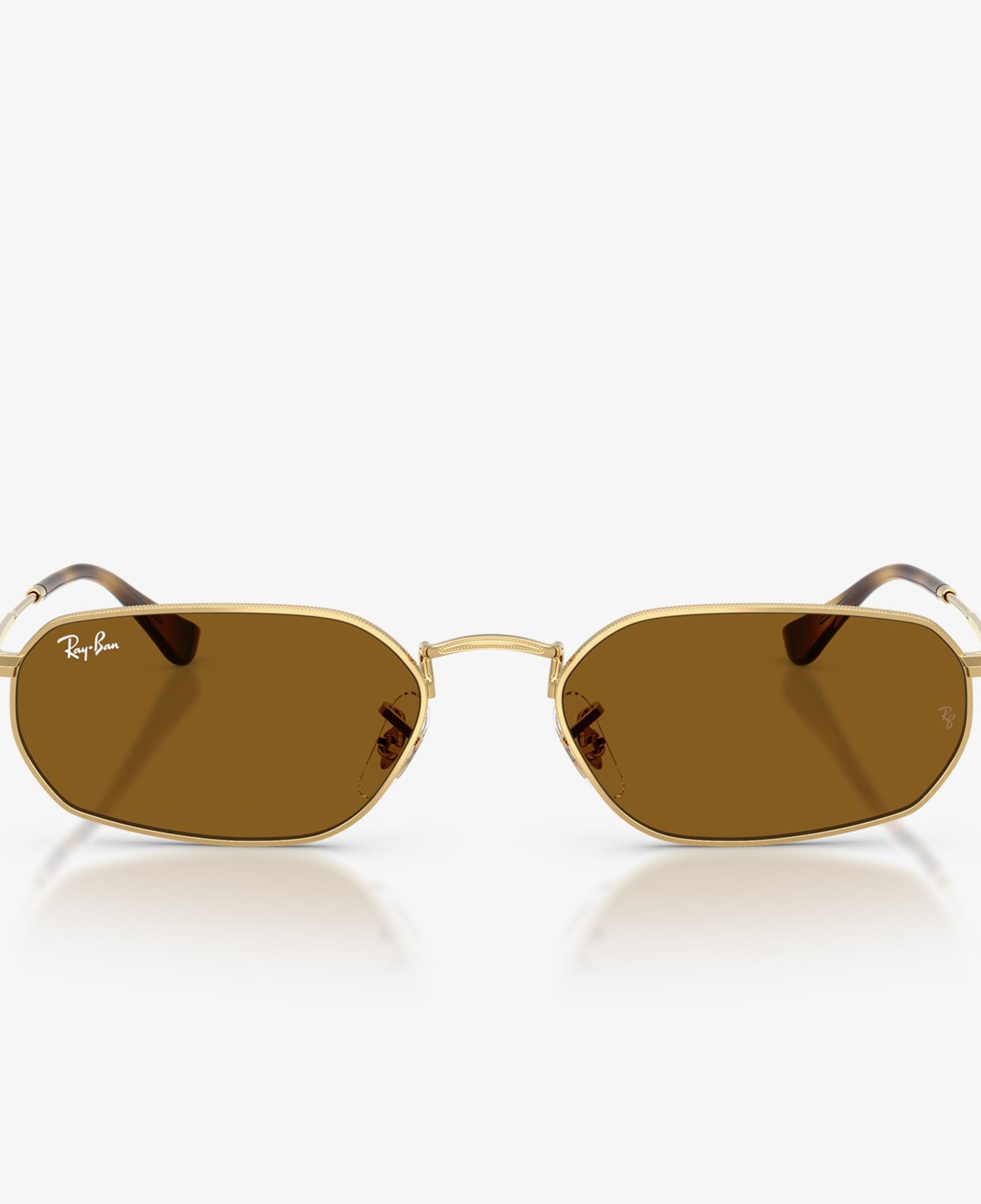 Ray-Ban RB3947 Unisex Altın Rengi Güneş Gözlüğü