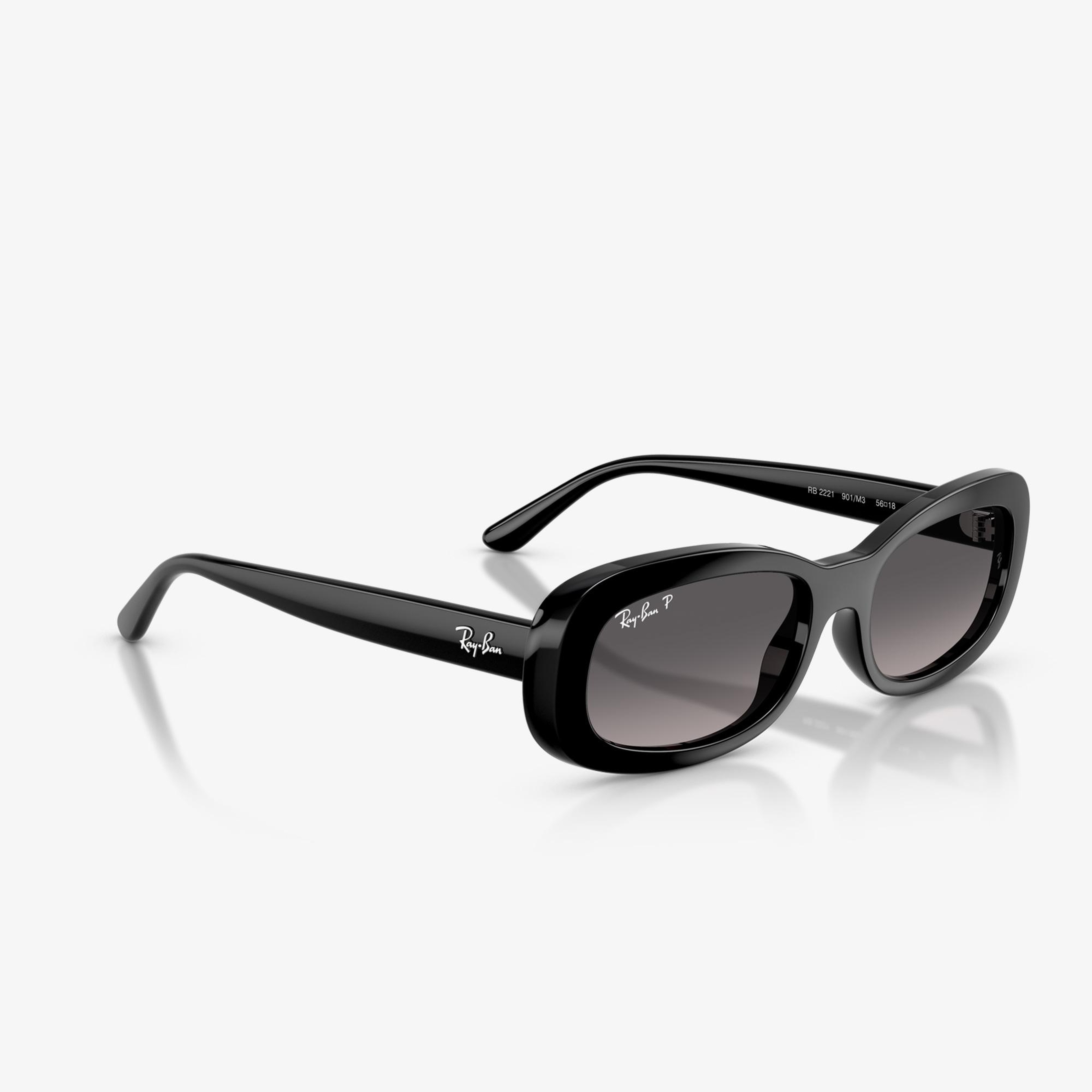 Ray-Ban  RB2221 Kadın Siyah Güneş Gözlüğü