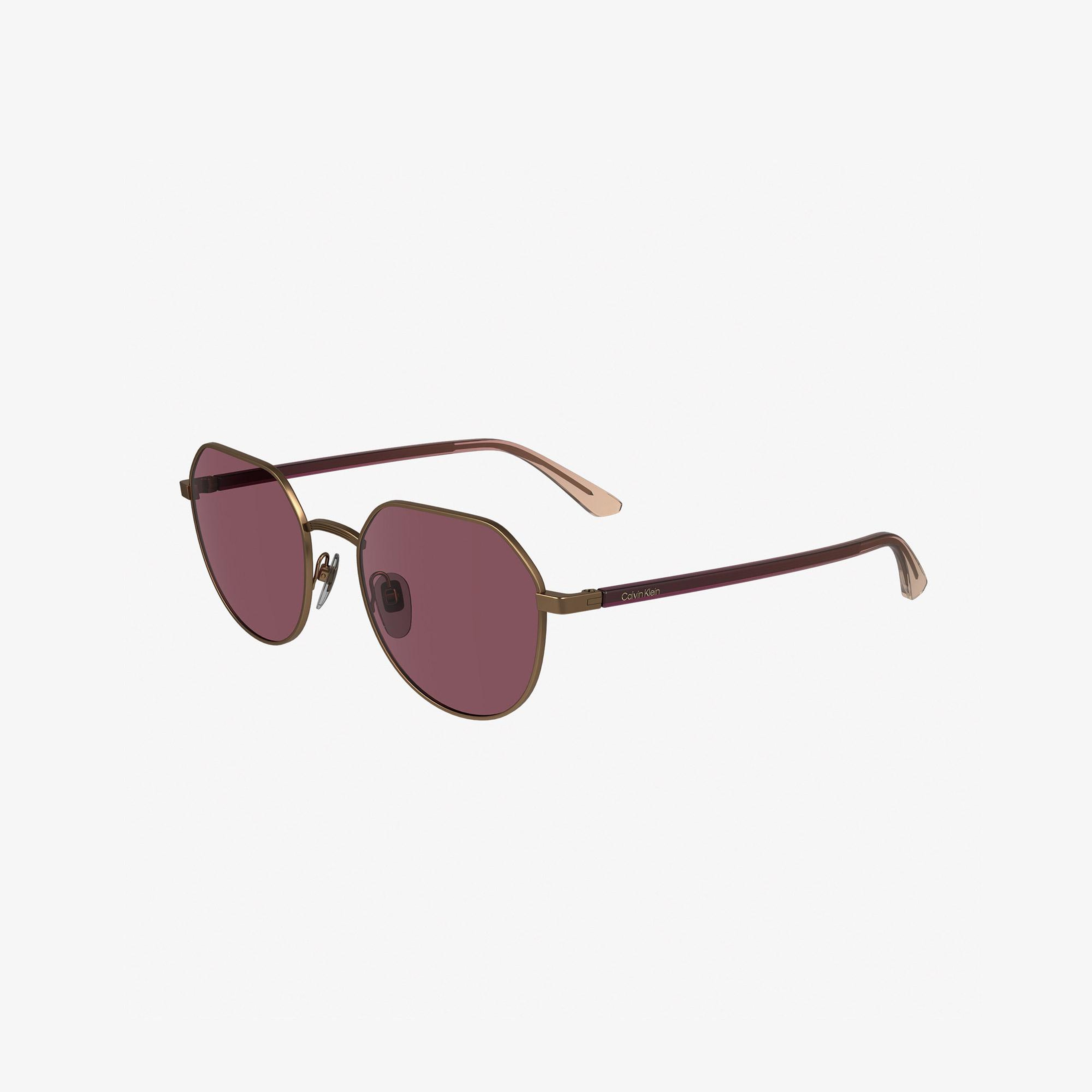 Calvin Klein Unisex Altın Rengi Güneş Gözlüğü