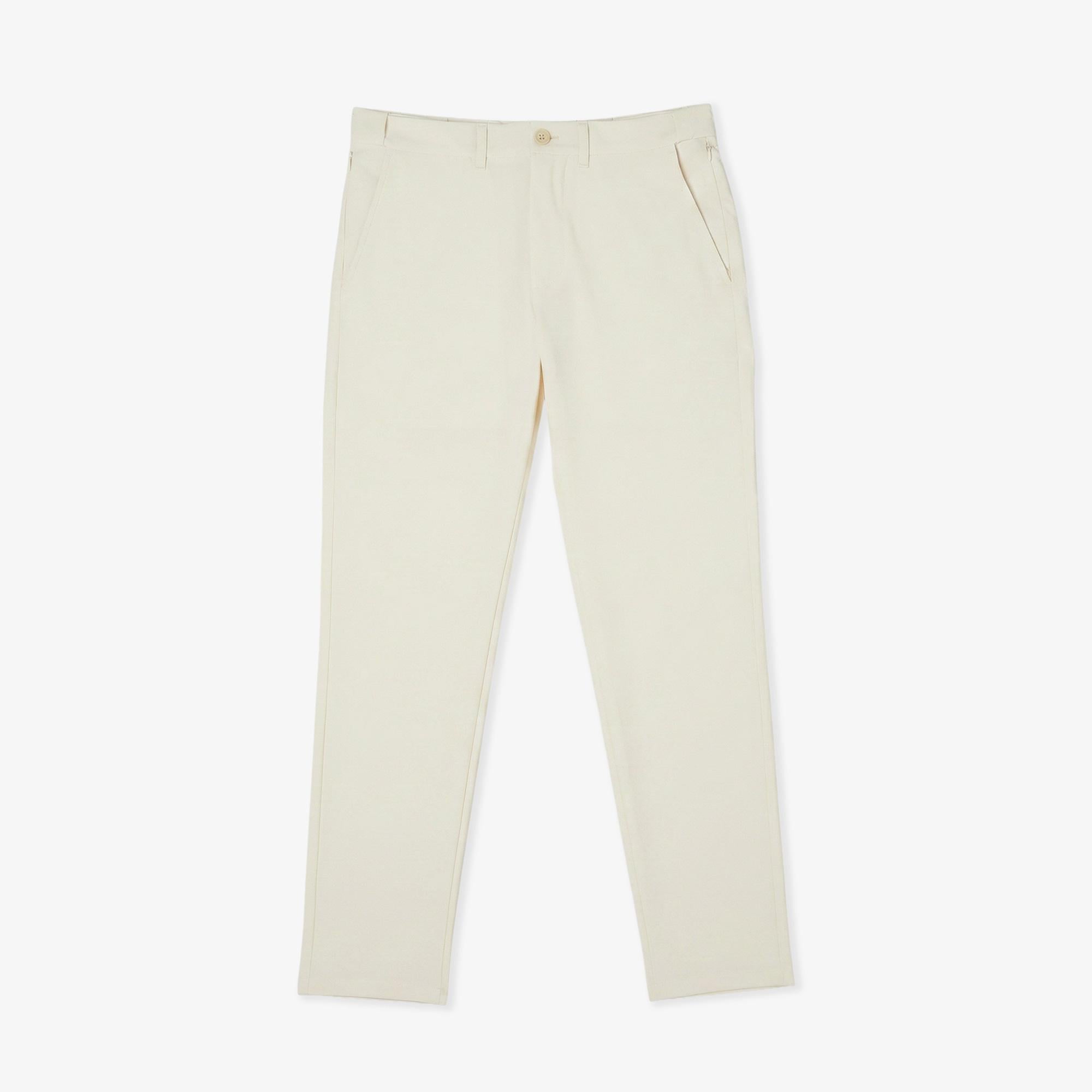Erkek Krem Chino Pantolon