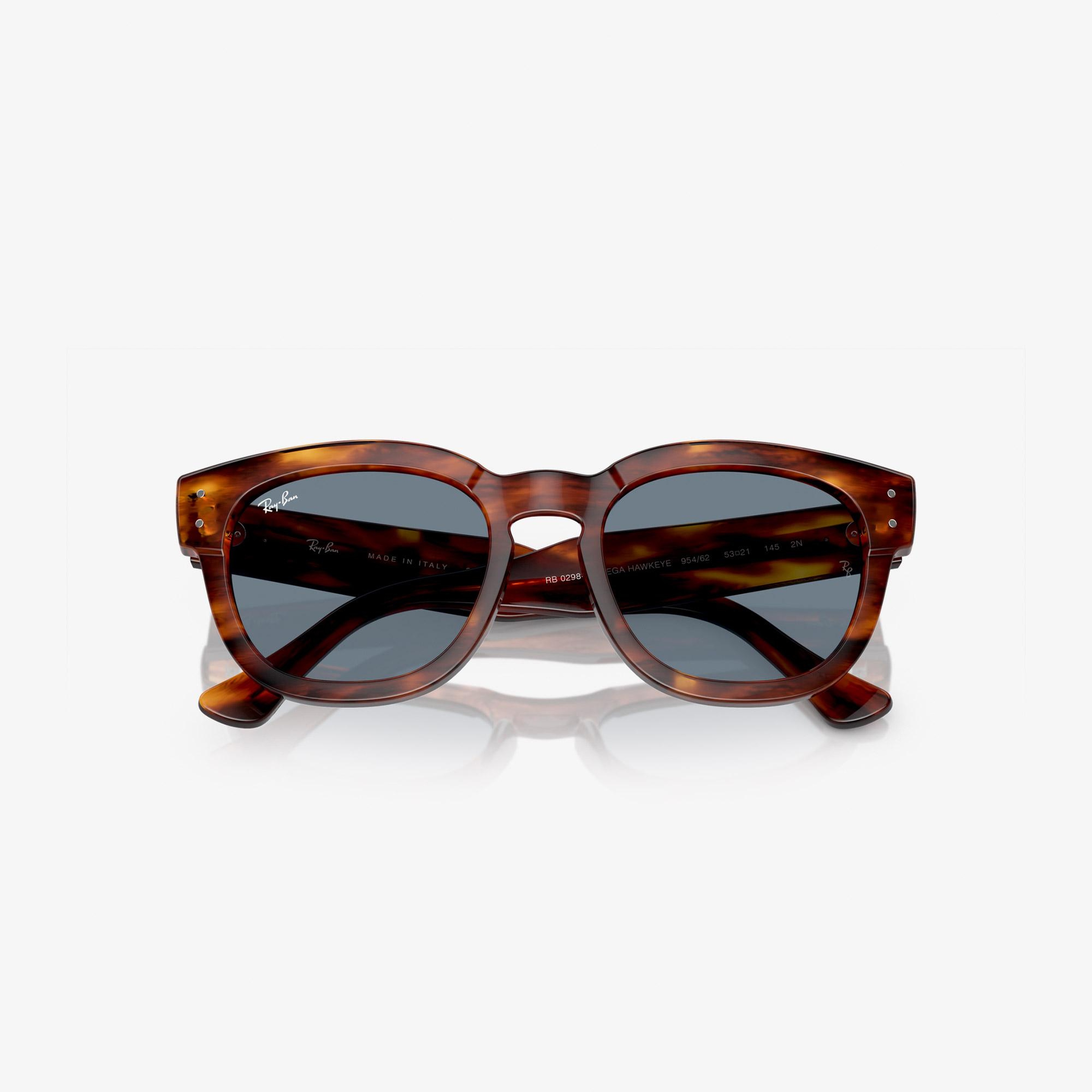 Ray-Ban Mega Hawkeye Unisex Kahverengi Güneş Gözlüğü