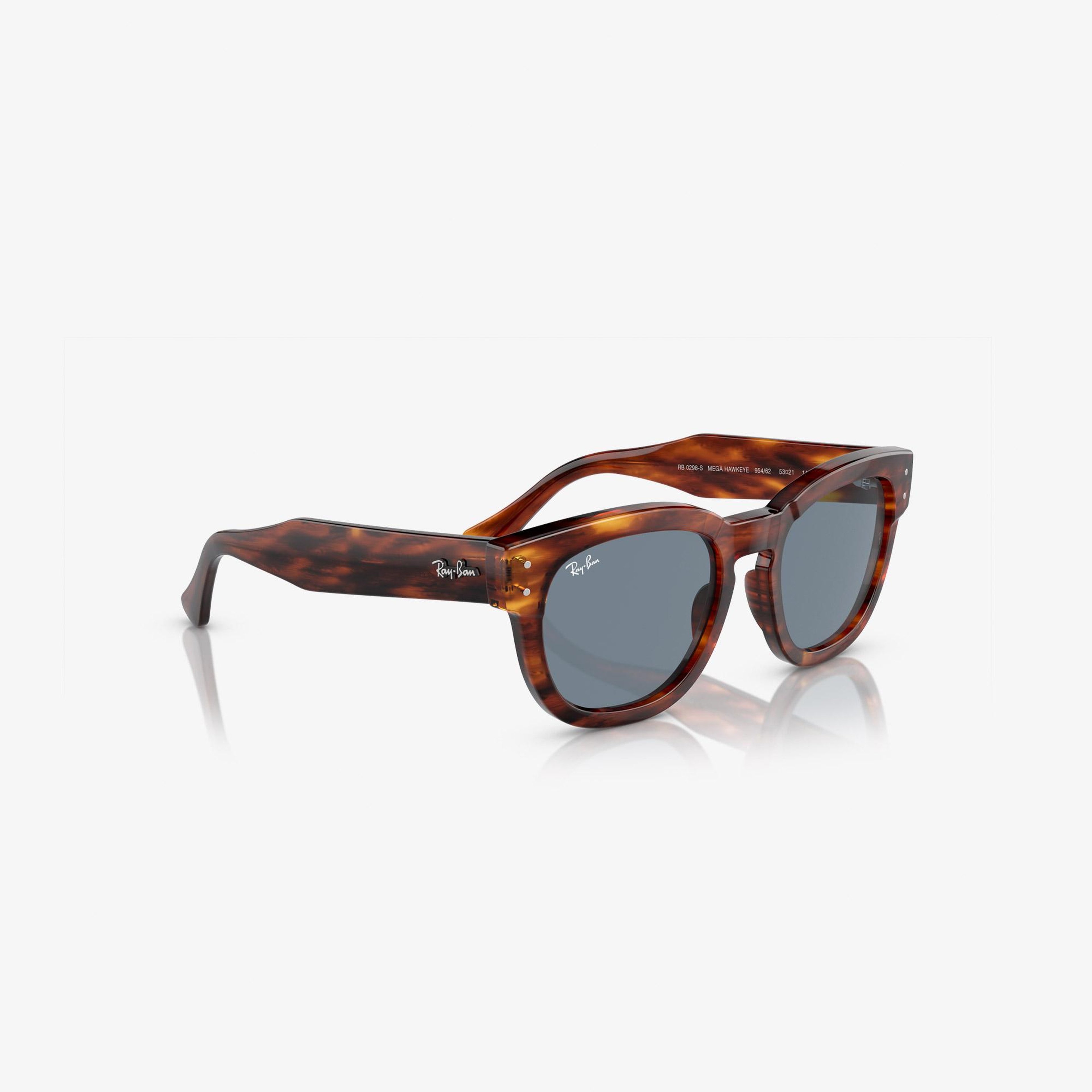 Ray-Ban Mega Hawkeye Unisex Kahverengi Güneş Gözlüğü