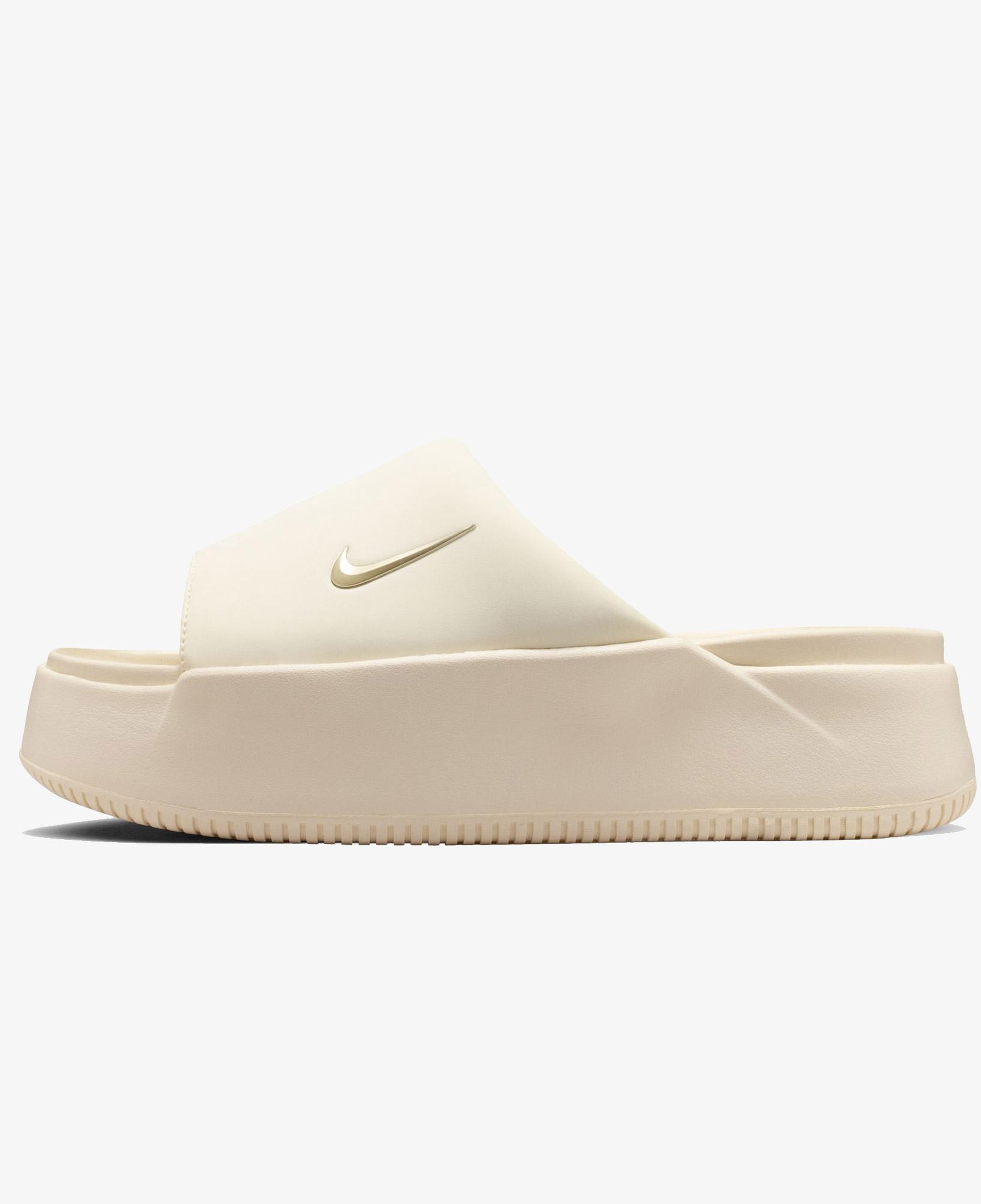 Nike Calm Elevation Kadın Krem Rengi Terlik