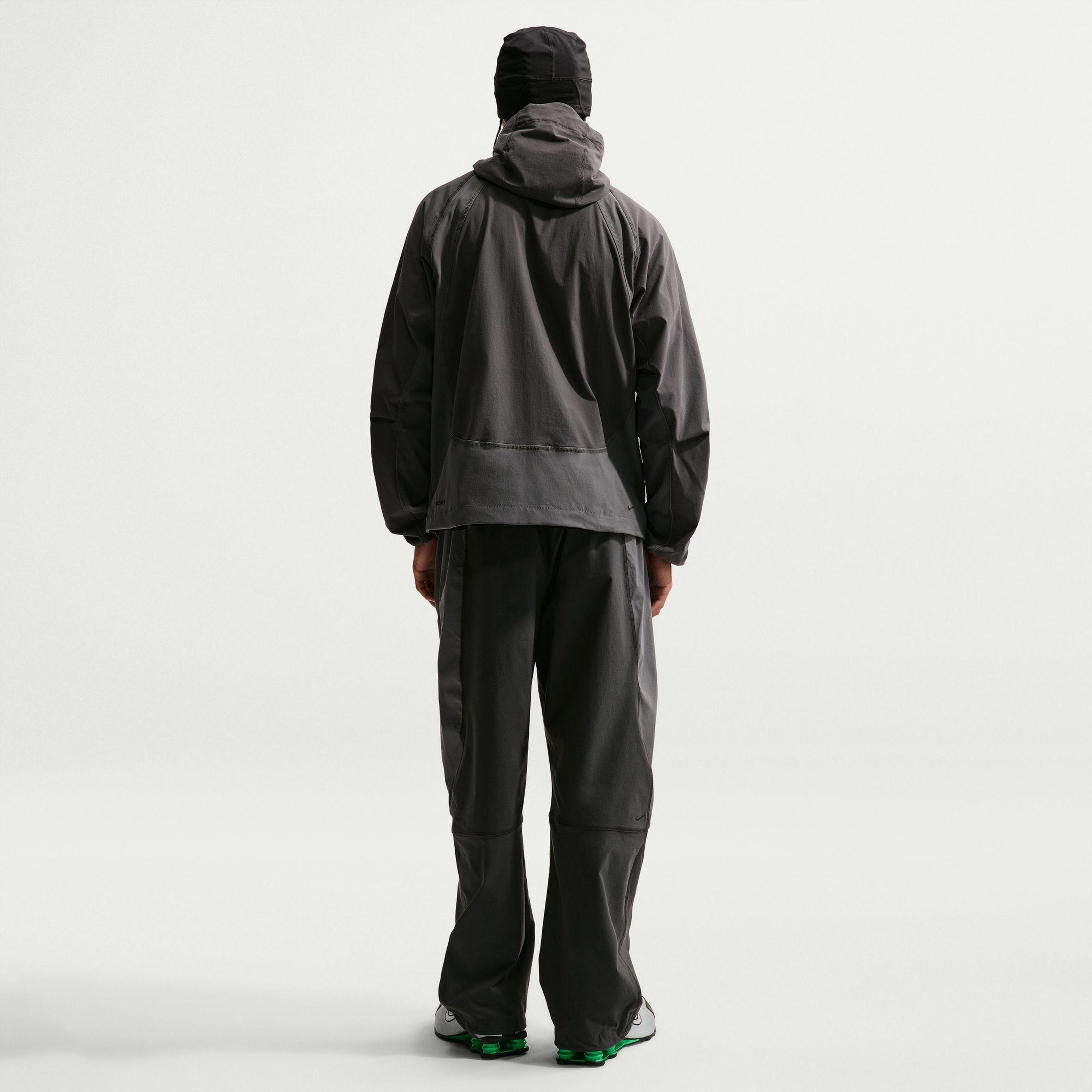 Nike Tech Dri-Fit Woven Color-Block Erkek Antrasit Eşofman Altı