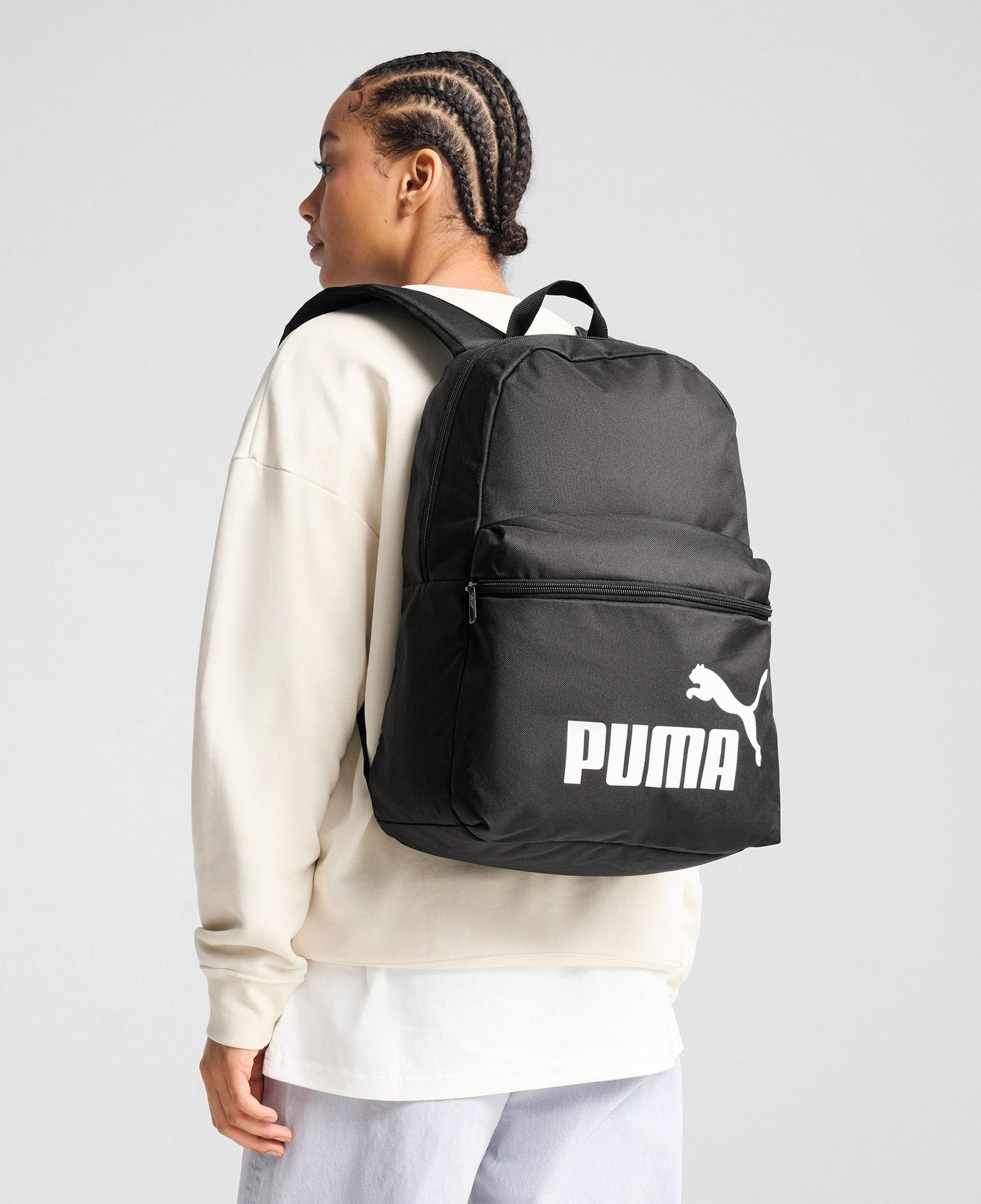 Puma Phase Unisex Siyah Sırt Çantası