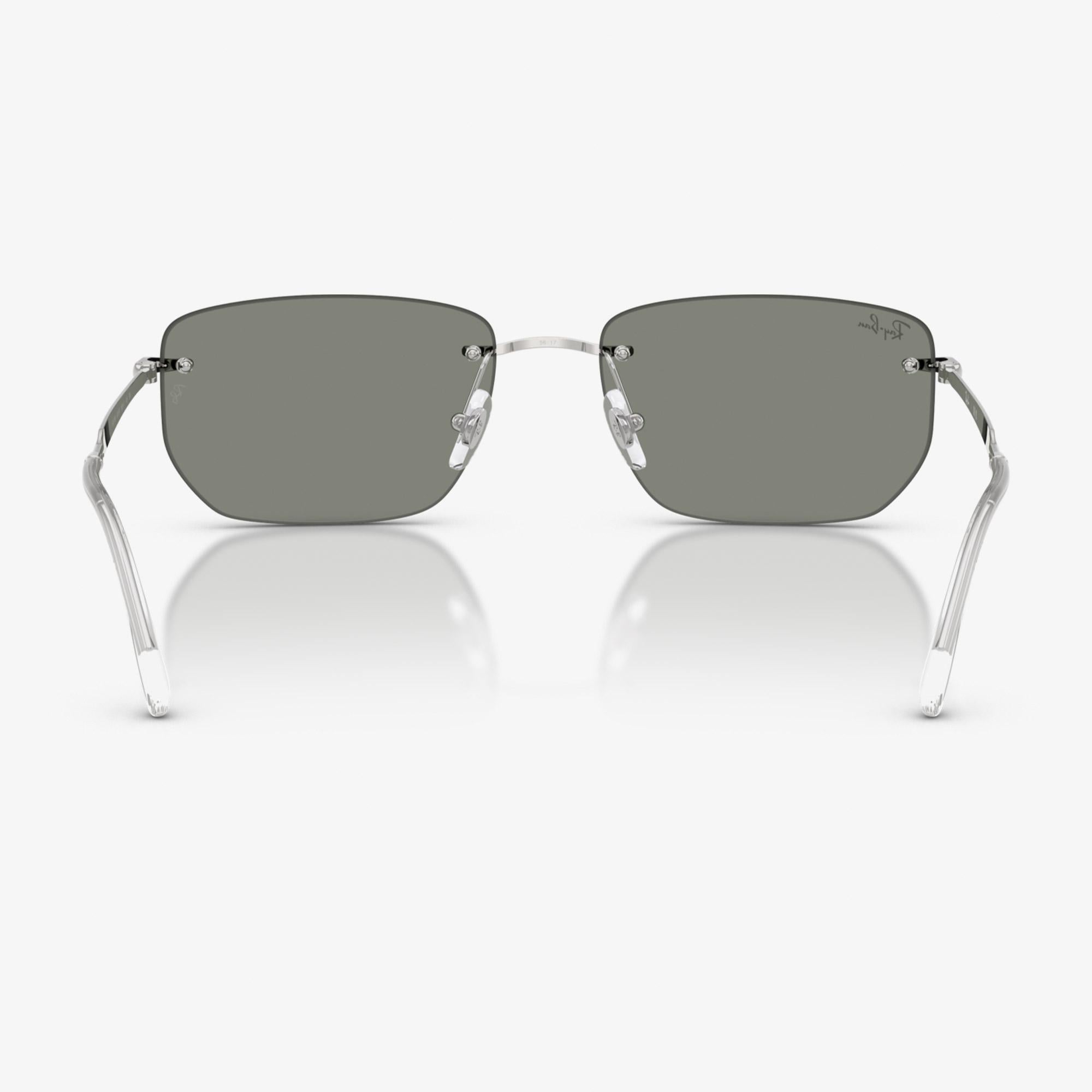Ray-Ban Metal Unisex Gri Güneş Gözlüğü