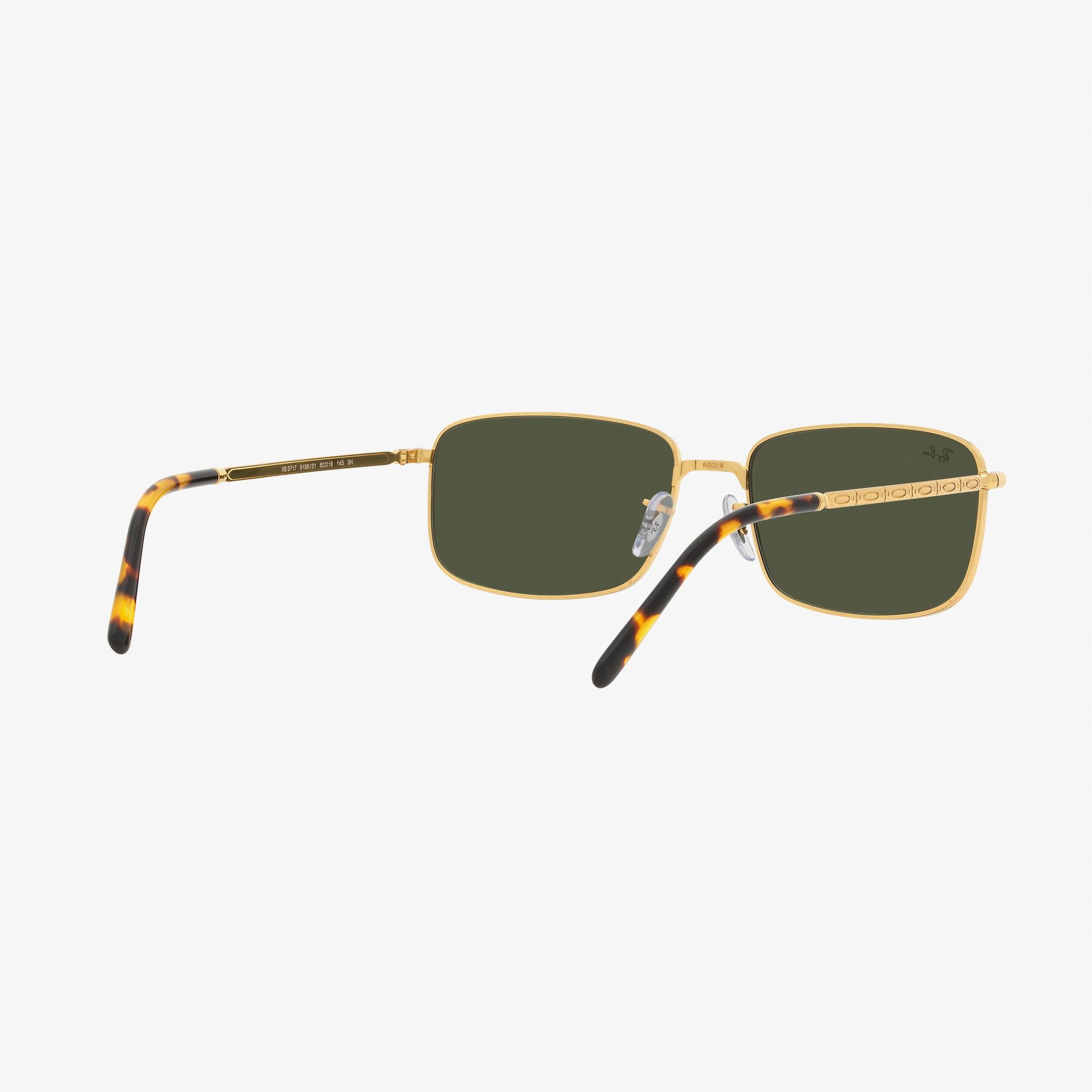 RAY-BAN 0RB3717 Unisex Altın Rengi Güneş Gözlüğü