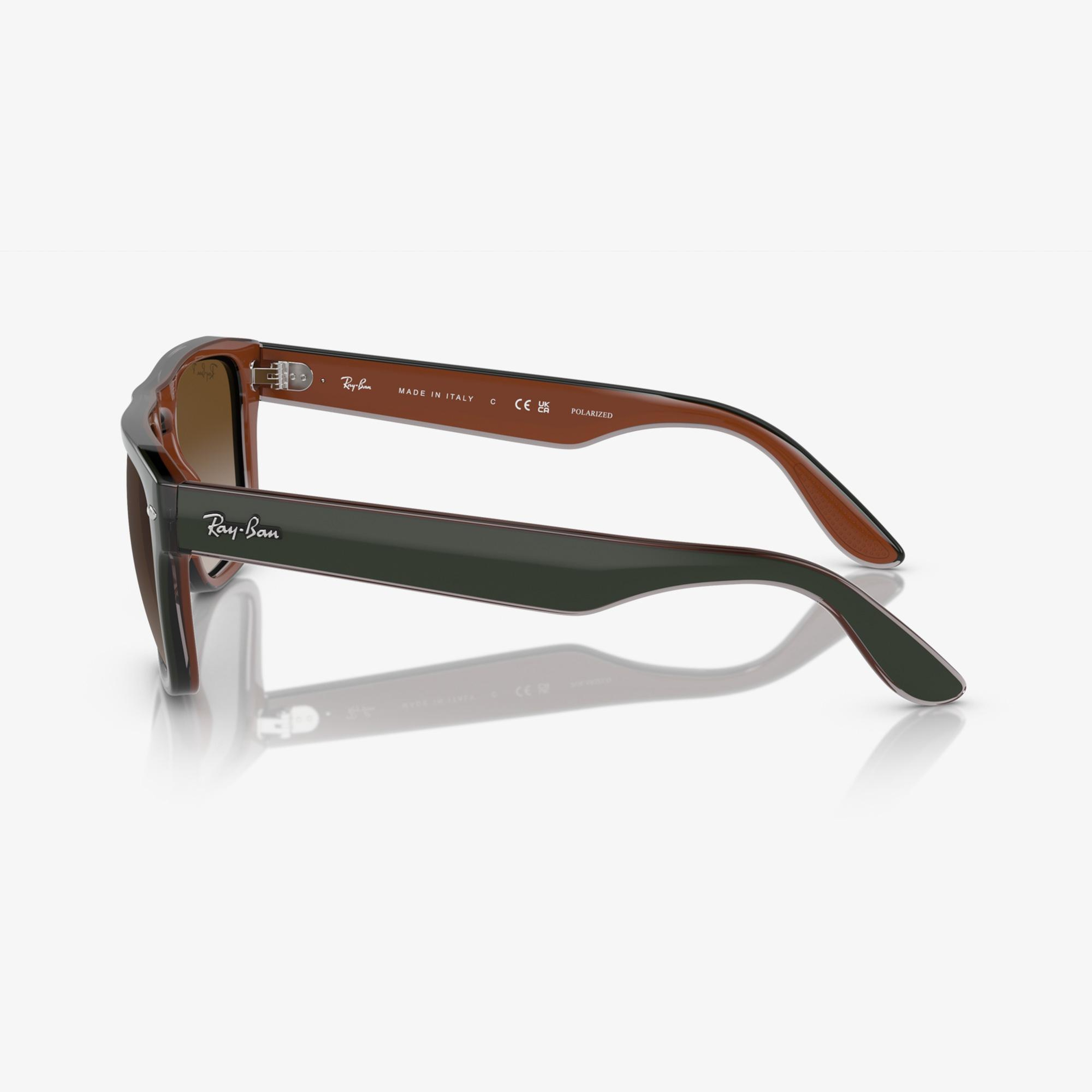 RAY-BAN 0RB4407 Injected Unisex Gri Güneş Gözlüğü