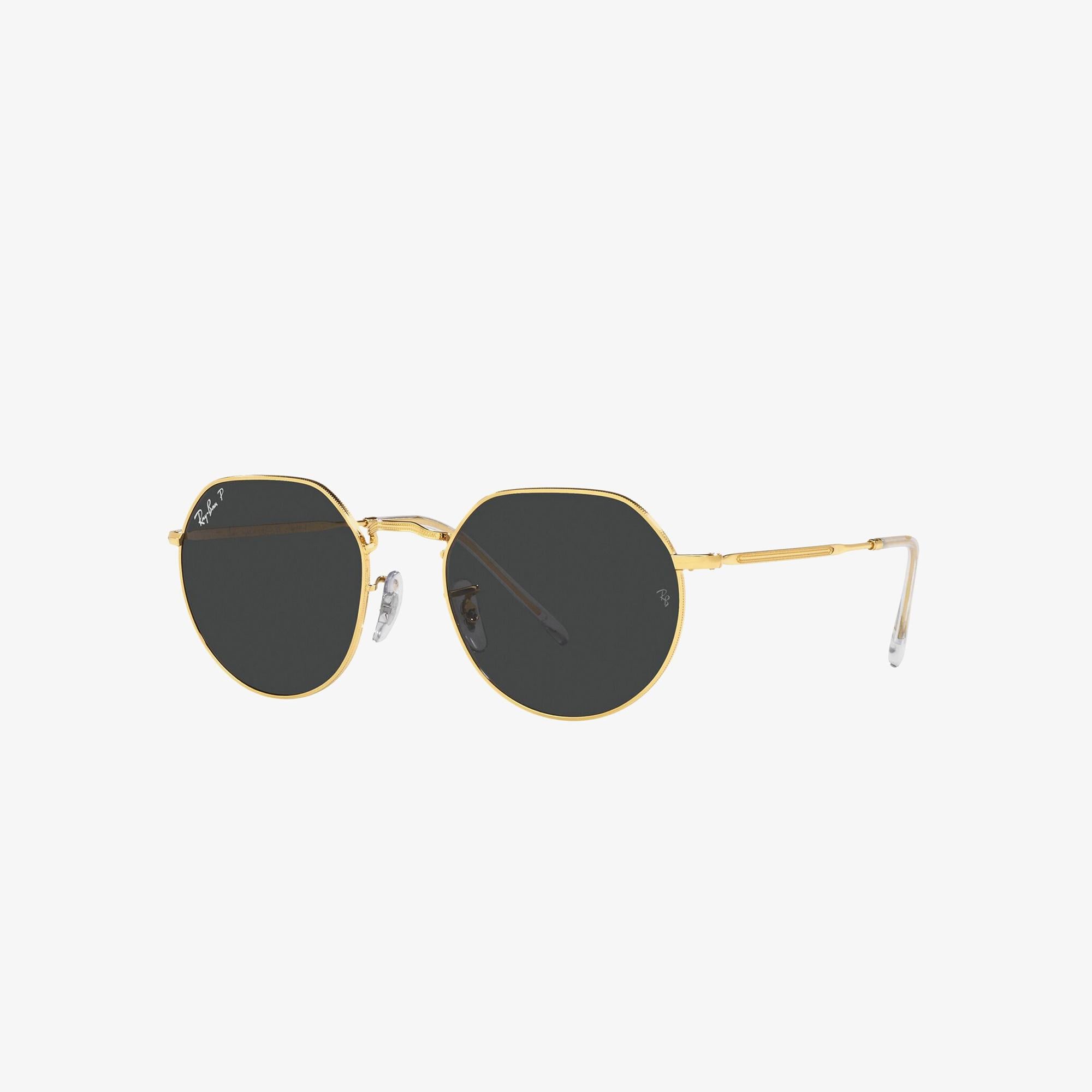 RAY-BAN 0RB3565 Jack Unisex Legend Gold Siyah Camlı Güneş Gözlüğü