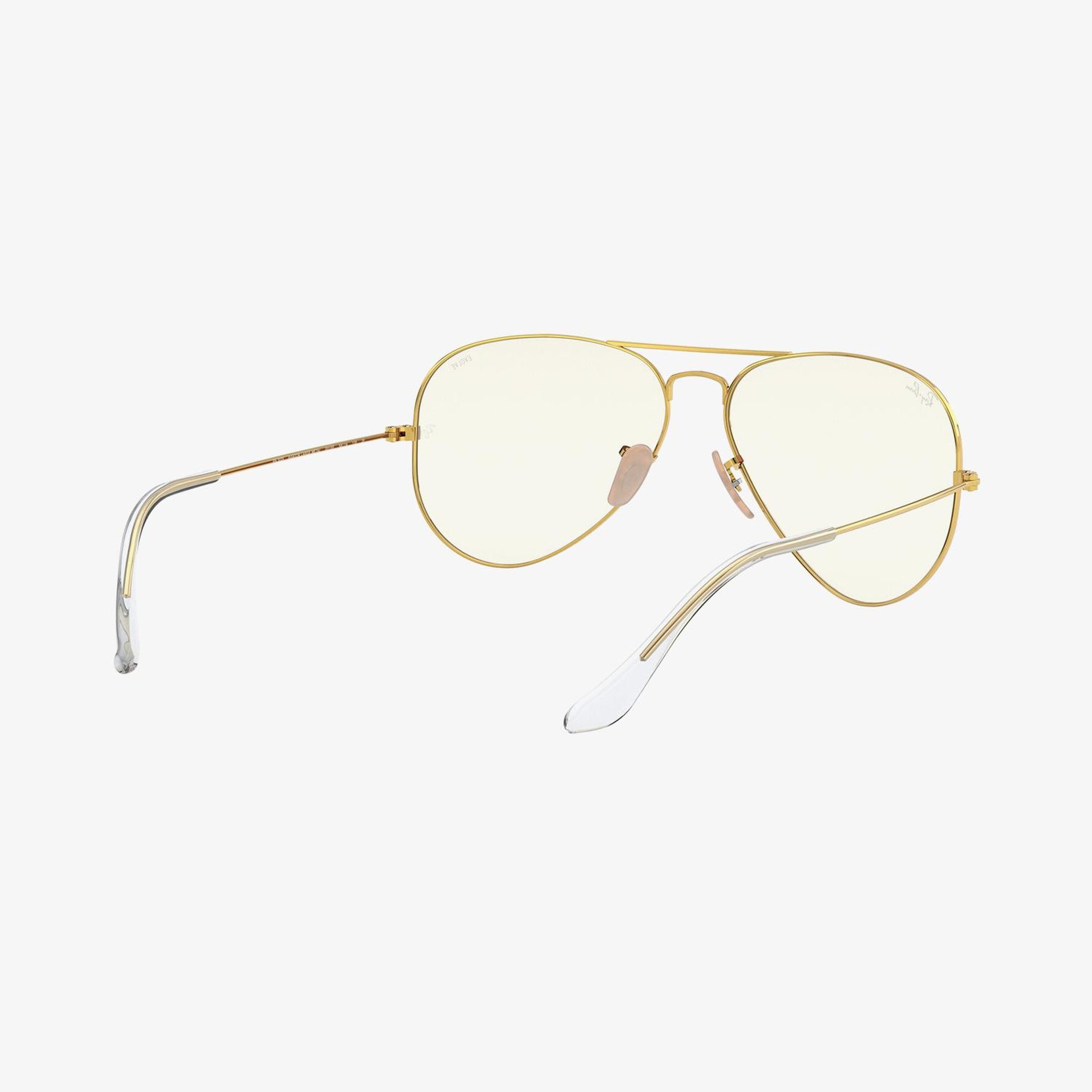 RAY-BAN 0RB3025 Aviator Large Metal Unisex Shiny Altın Rengi Güneş Gözlüğü