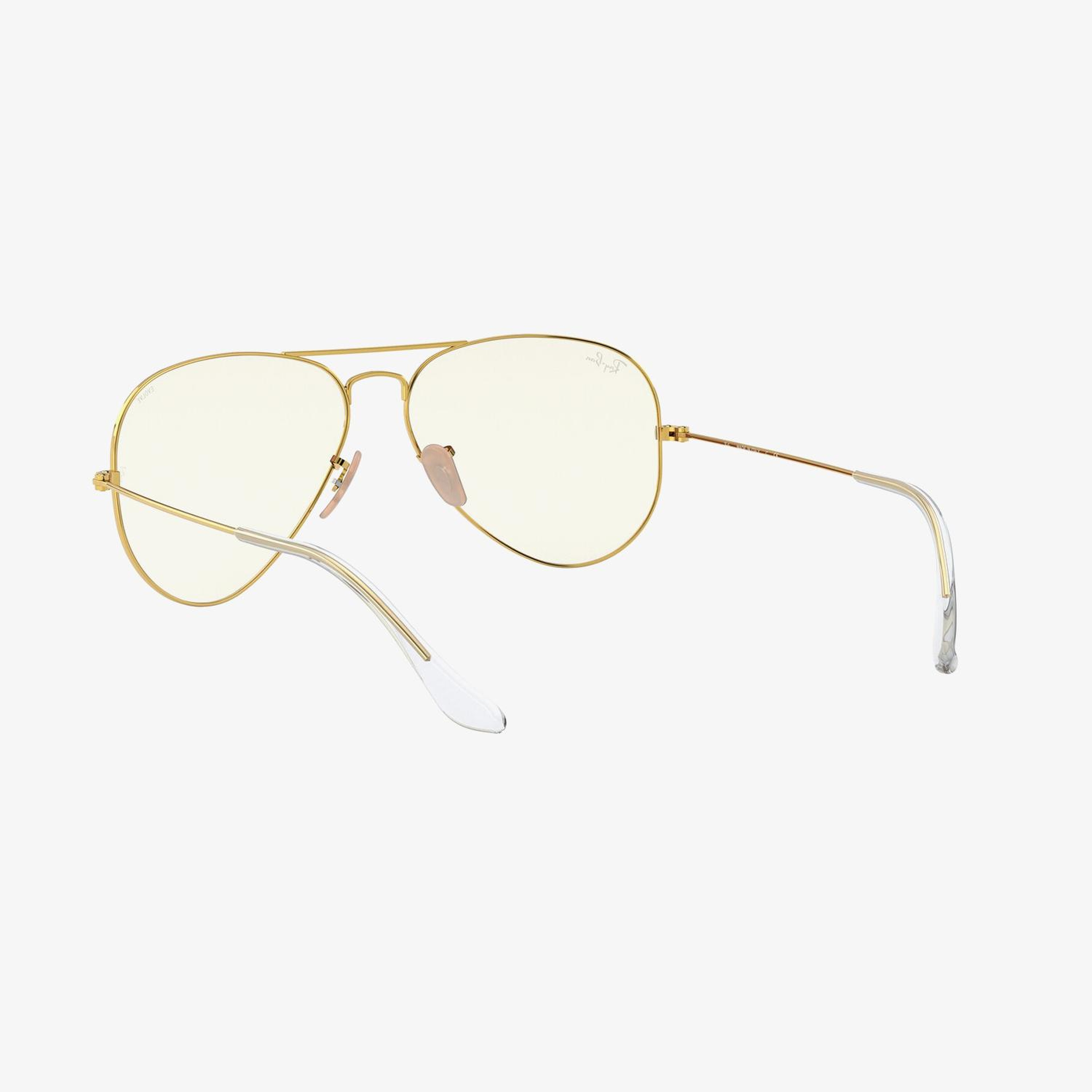 RAY-BAN 0RB3025 Aviator Large Metal Unisex Shiny Altın Rengi Güneş Gözlüğü