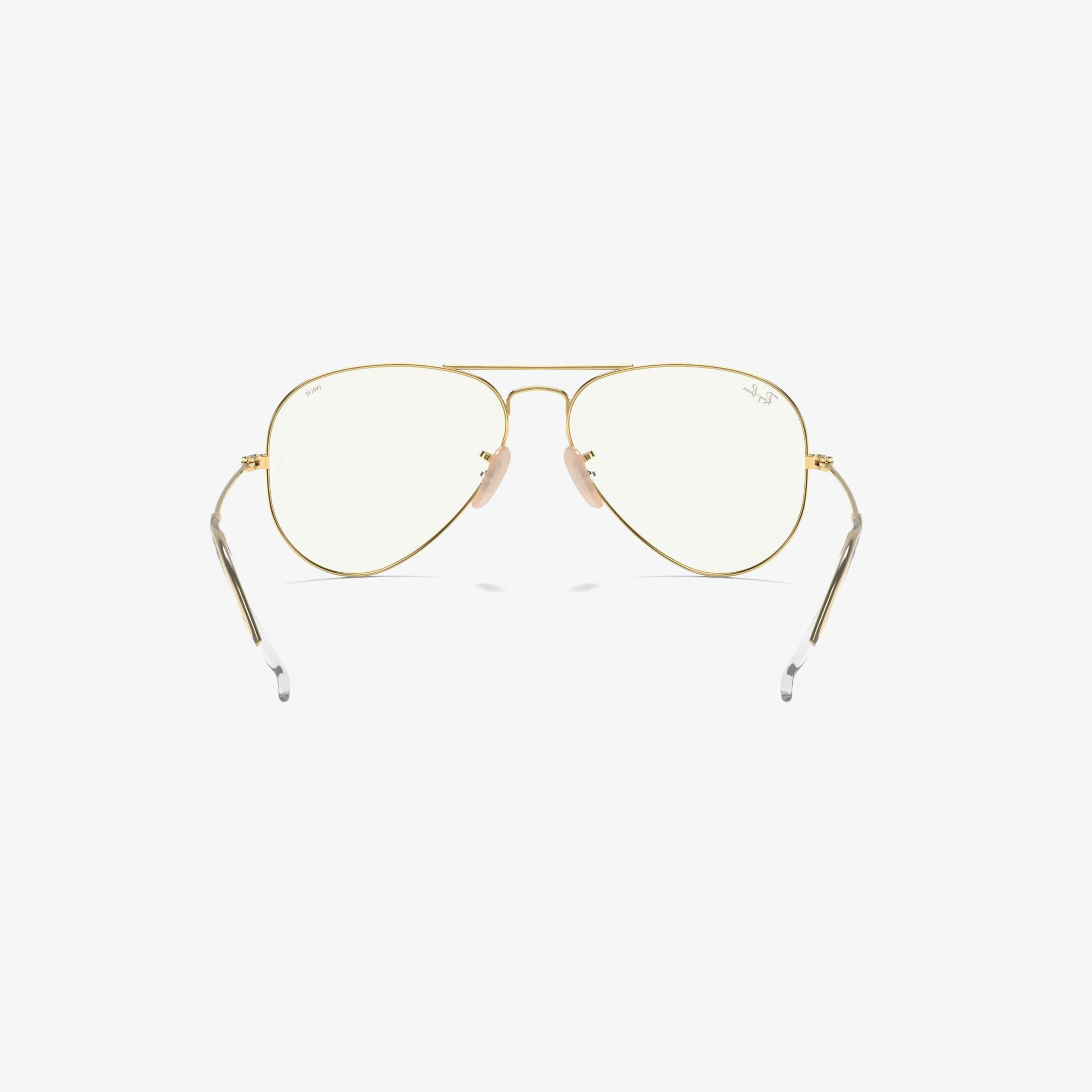 RAY-BAN 0RB3025 Aviator Large Metal Unisex Shiny Altın Rengi Güneş Gözlüğü