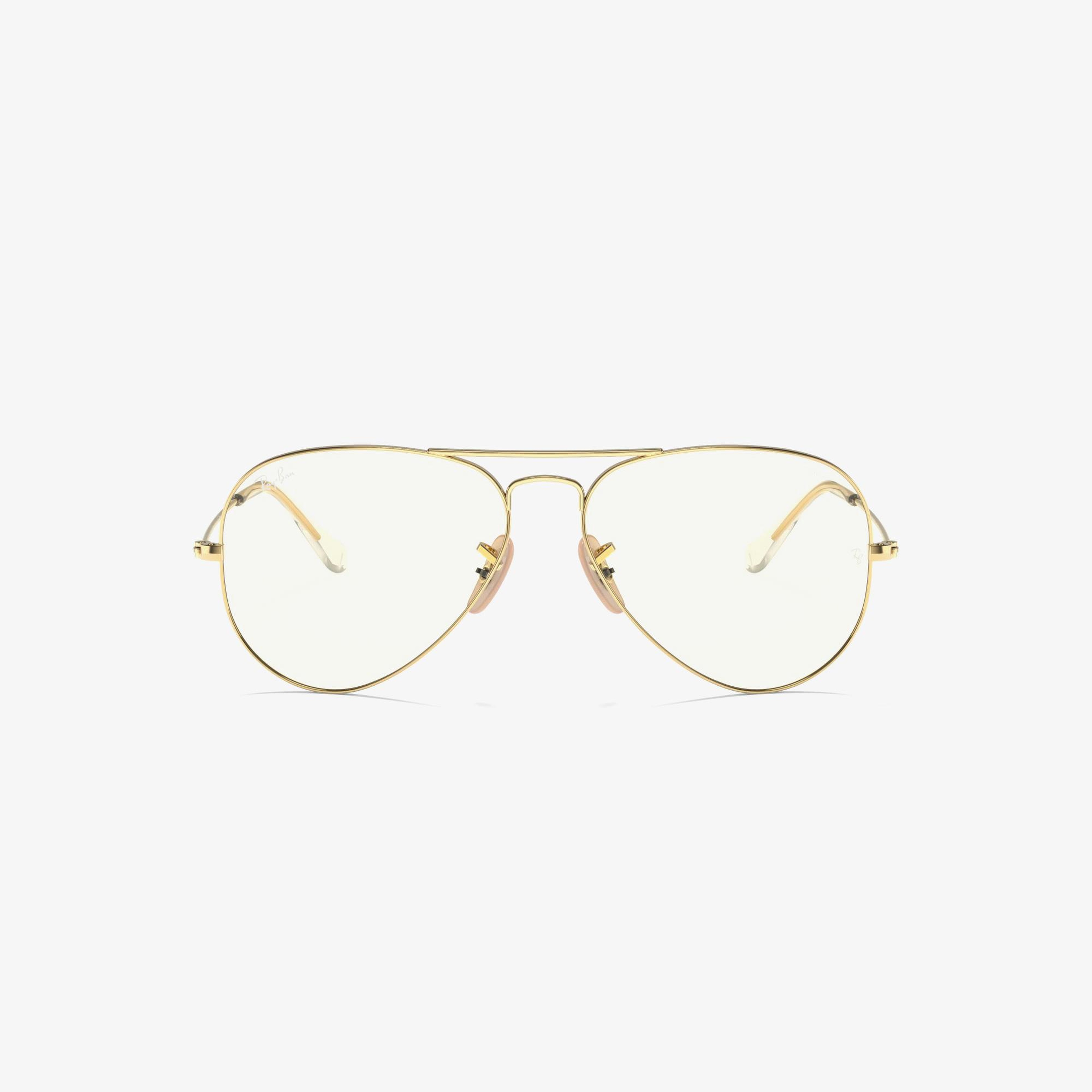 RAY-BAN 0RB3025 Aviator Large Metal Unisex Shiny Altın Rengi Güneş Gözlüğü