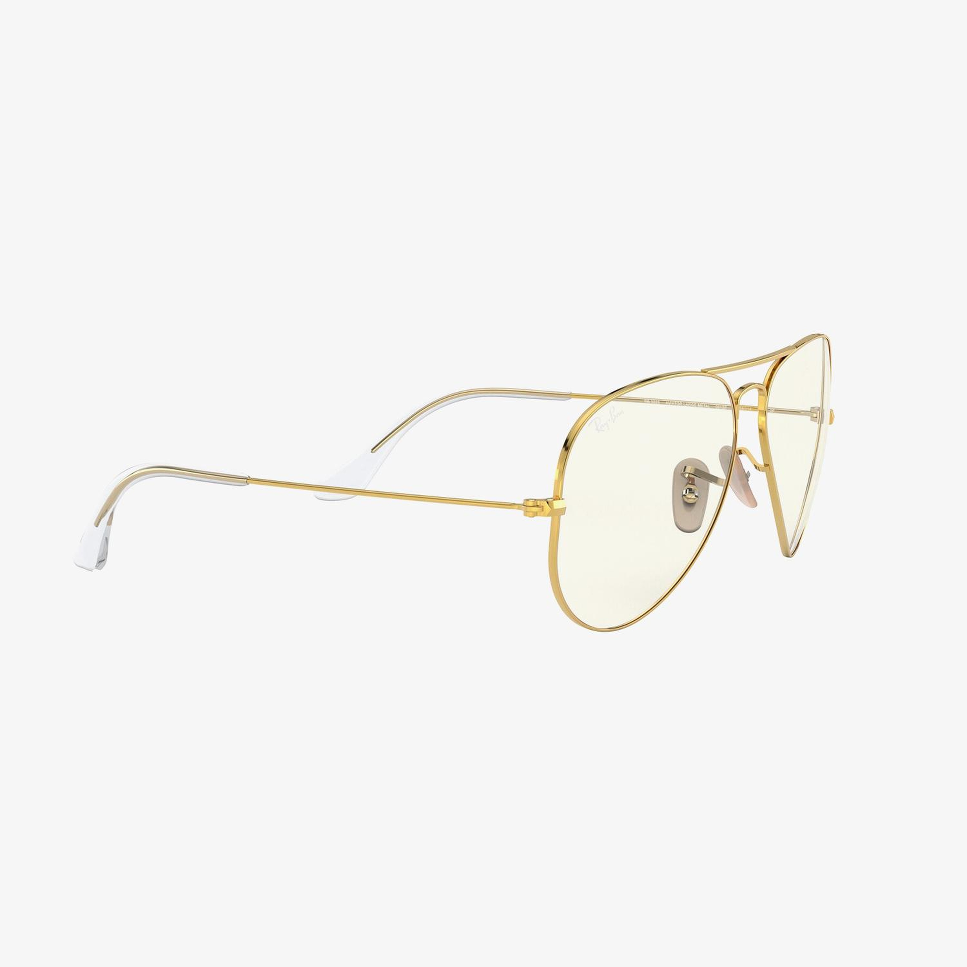 RAY-BAN 0RB3025 Aviator Large Metal Unisex Shiny Altın Rengi Güneş Gözlüğü