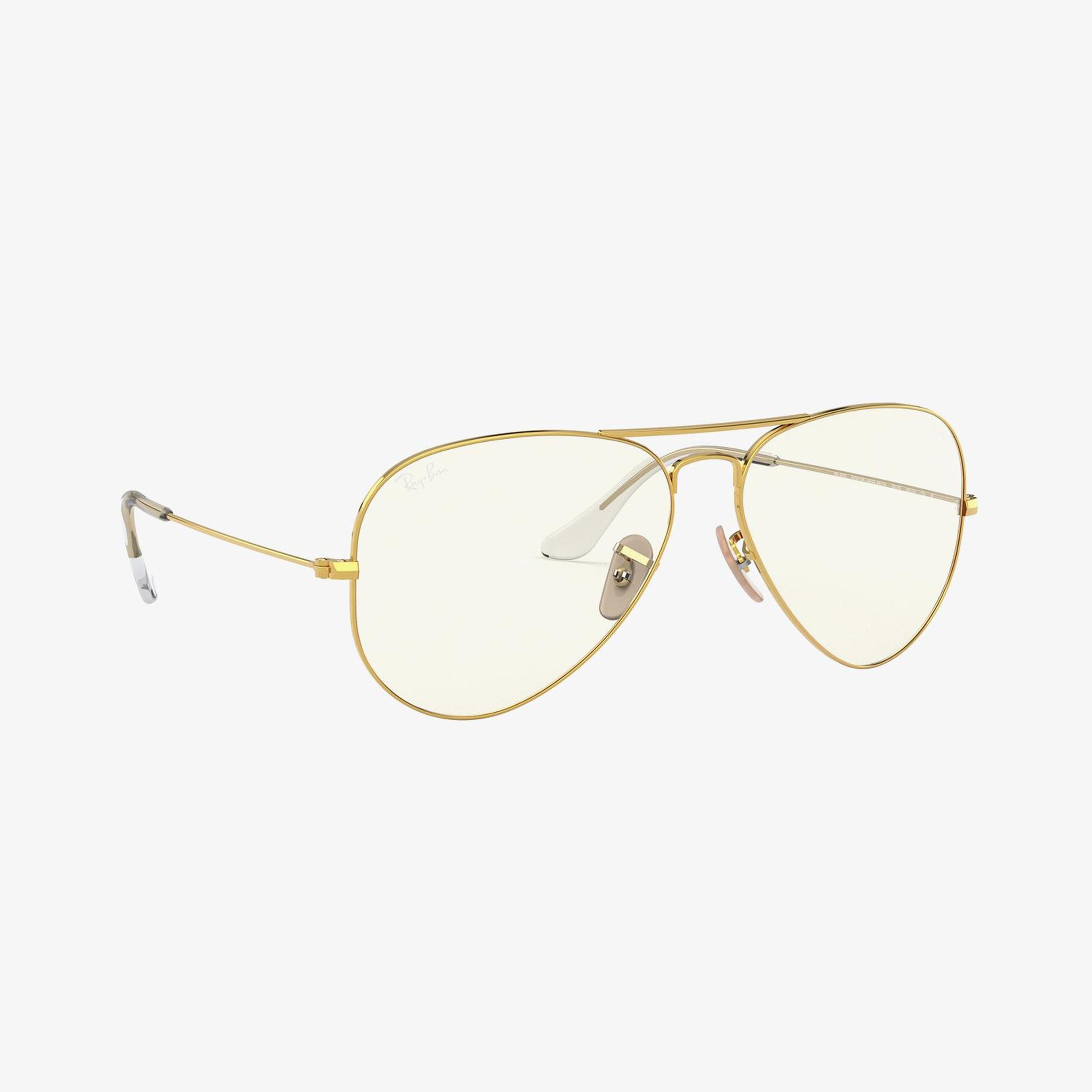 RAY-BAN 0RB3025 Aviator Large Metal Unisex Shiny Altın Rengi Güneş Gözlüğü