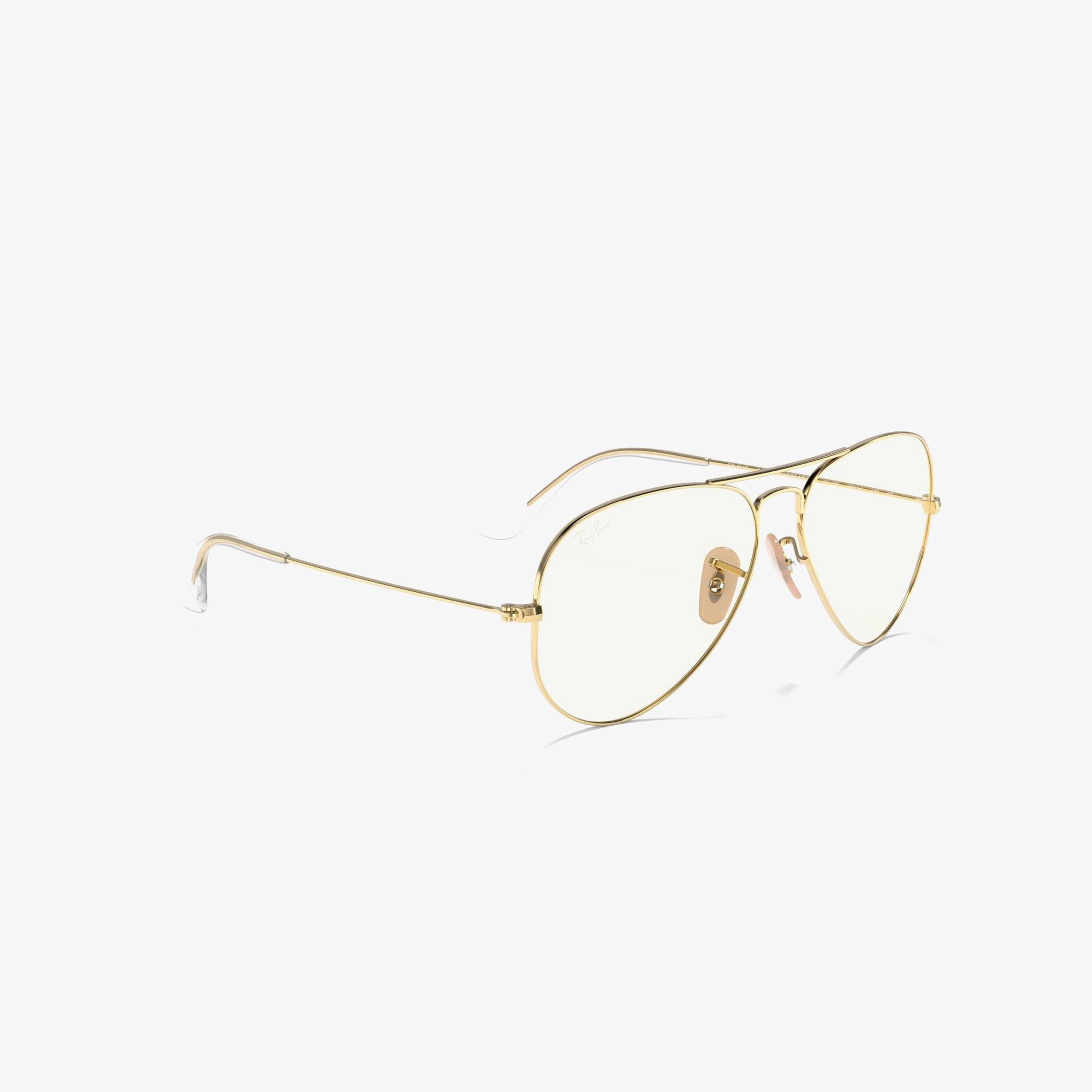 RAY-BAN 0RB3025 Aviator Large Metal Unisex Shiny Altın Rengi Güneş Gözlüğü