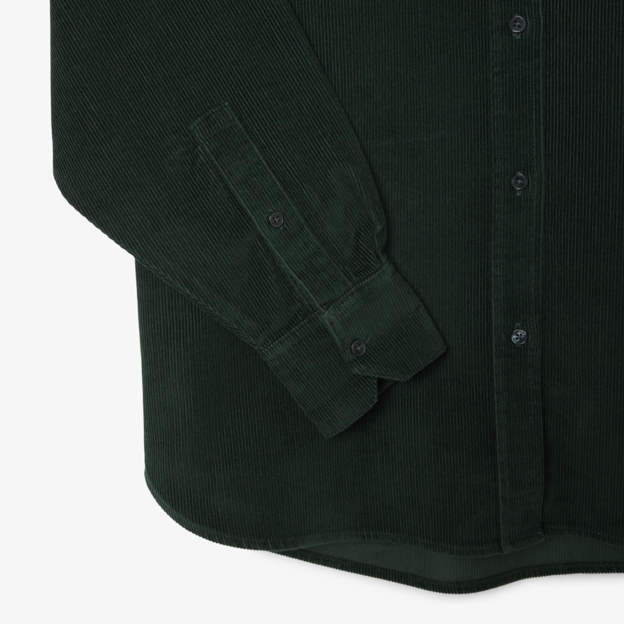 Lacoste Oversized Corduroy Kadın Yeşil Ceket