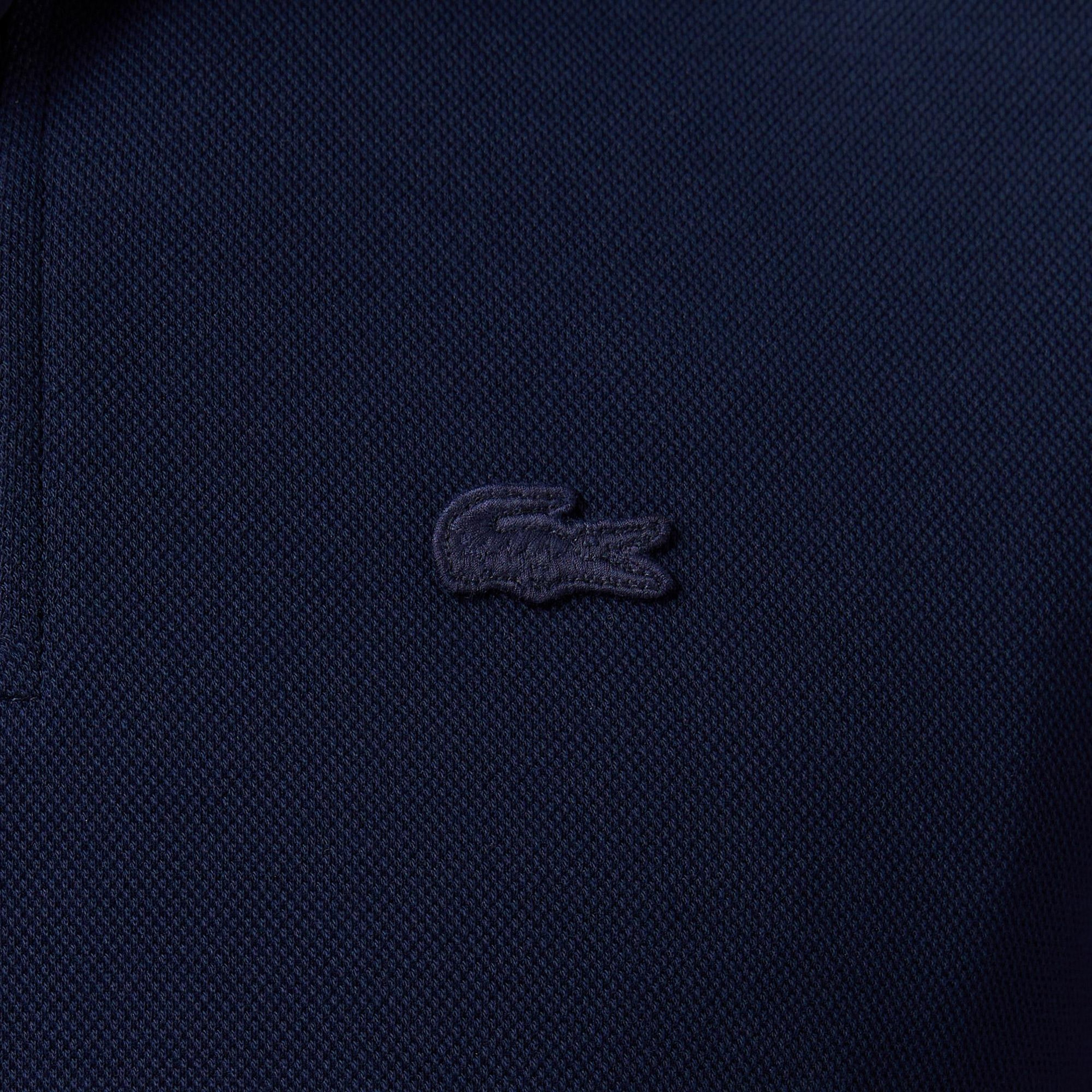 Erkek Classic Fit Yarım Fermuarlı Lacivert Sweatshirt