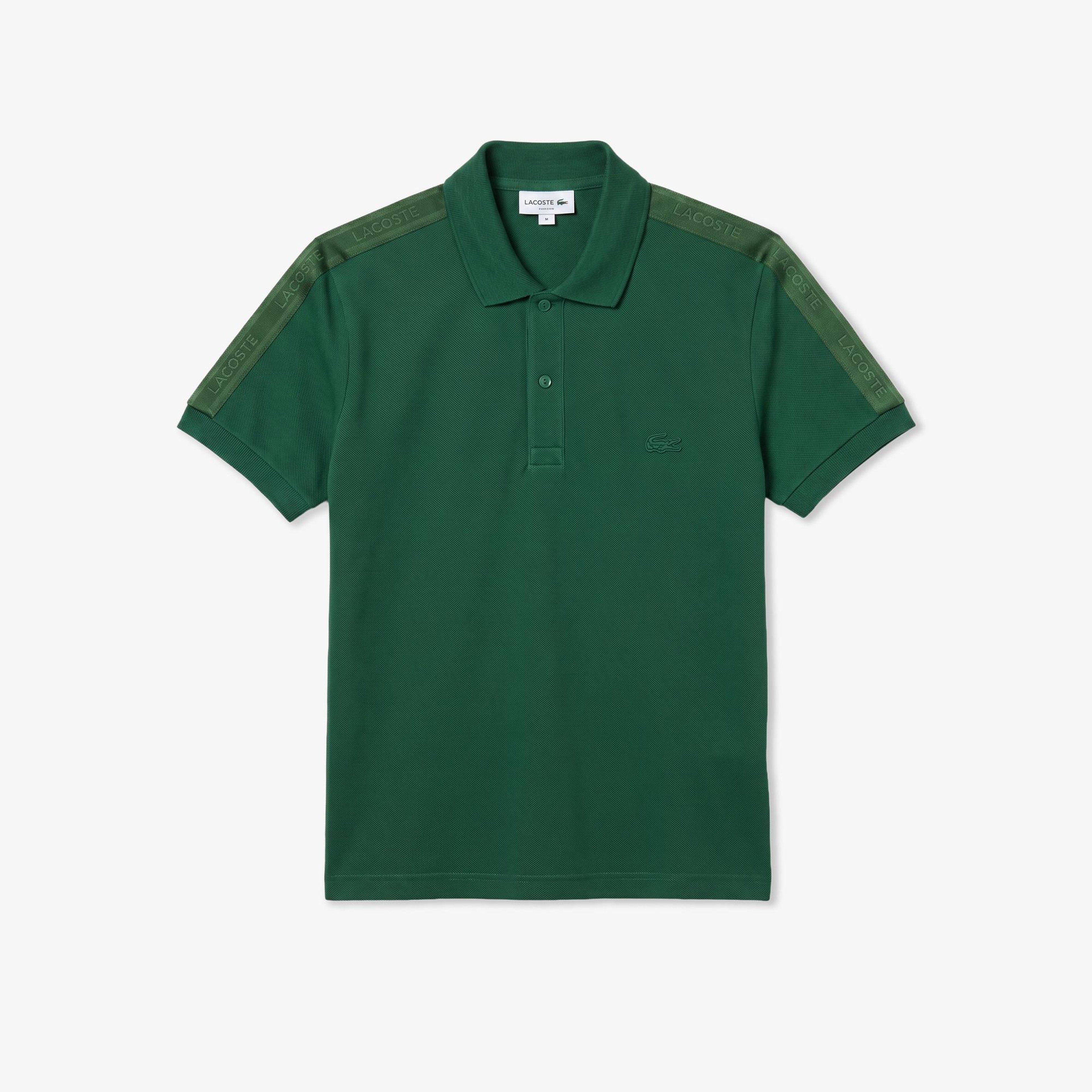 Erkek Regular Fit Koyu Yeşil Polo