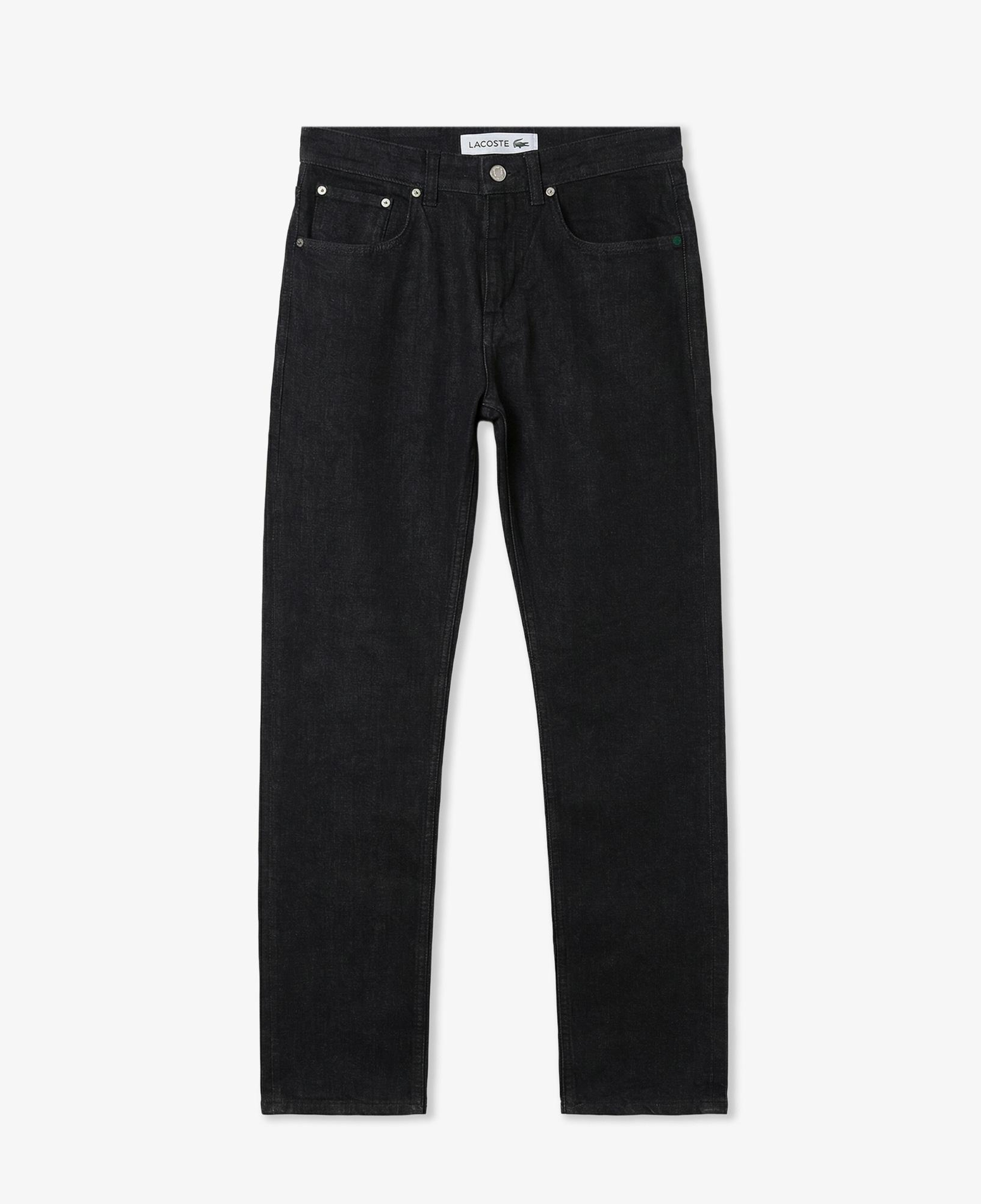Erkek Relaxed Fit Siyah Jean Pantolon