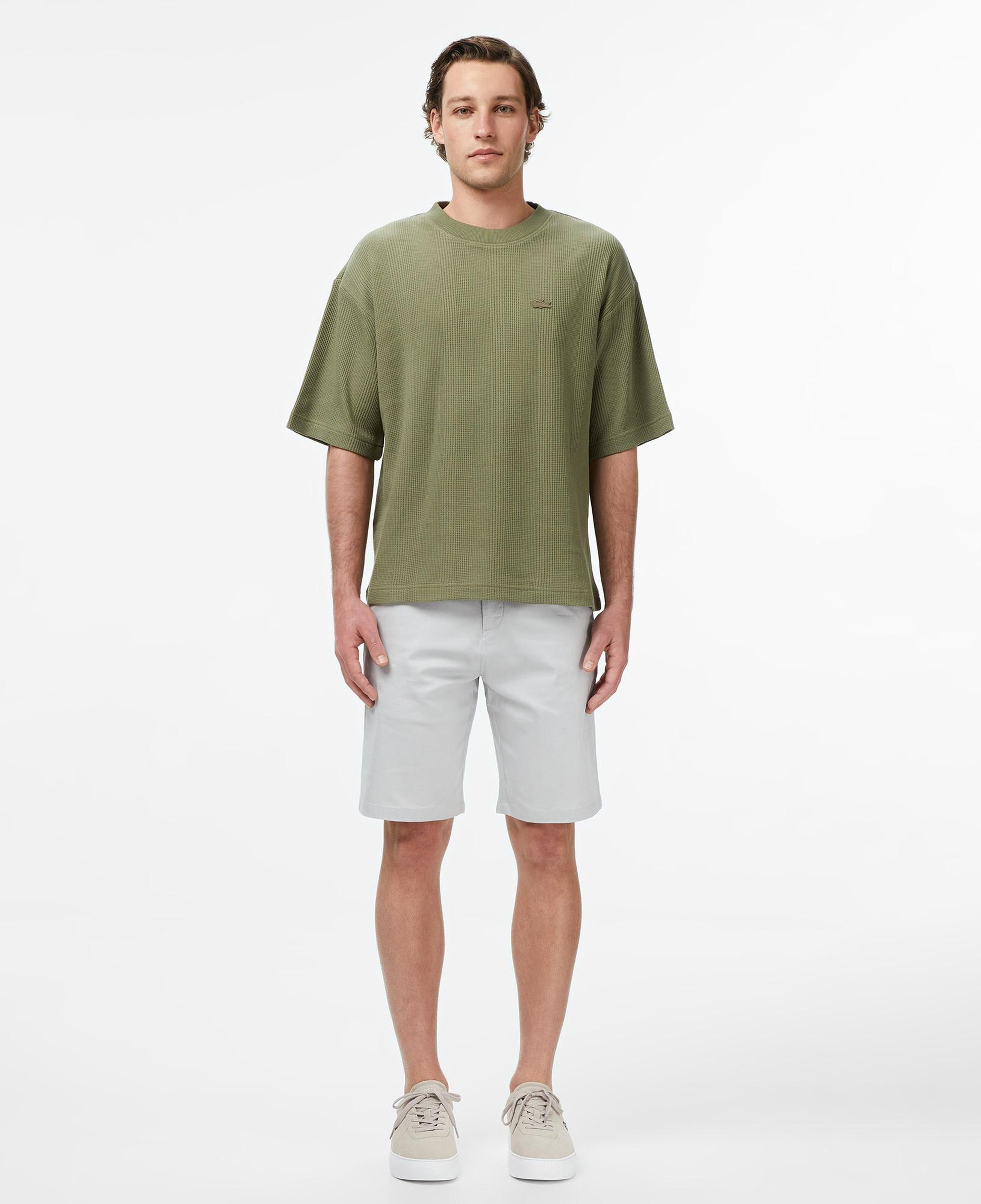 Erkek Regular Fit Gri Bermuda Şort