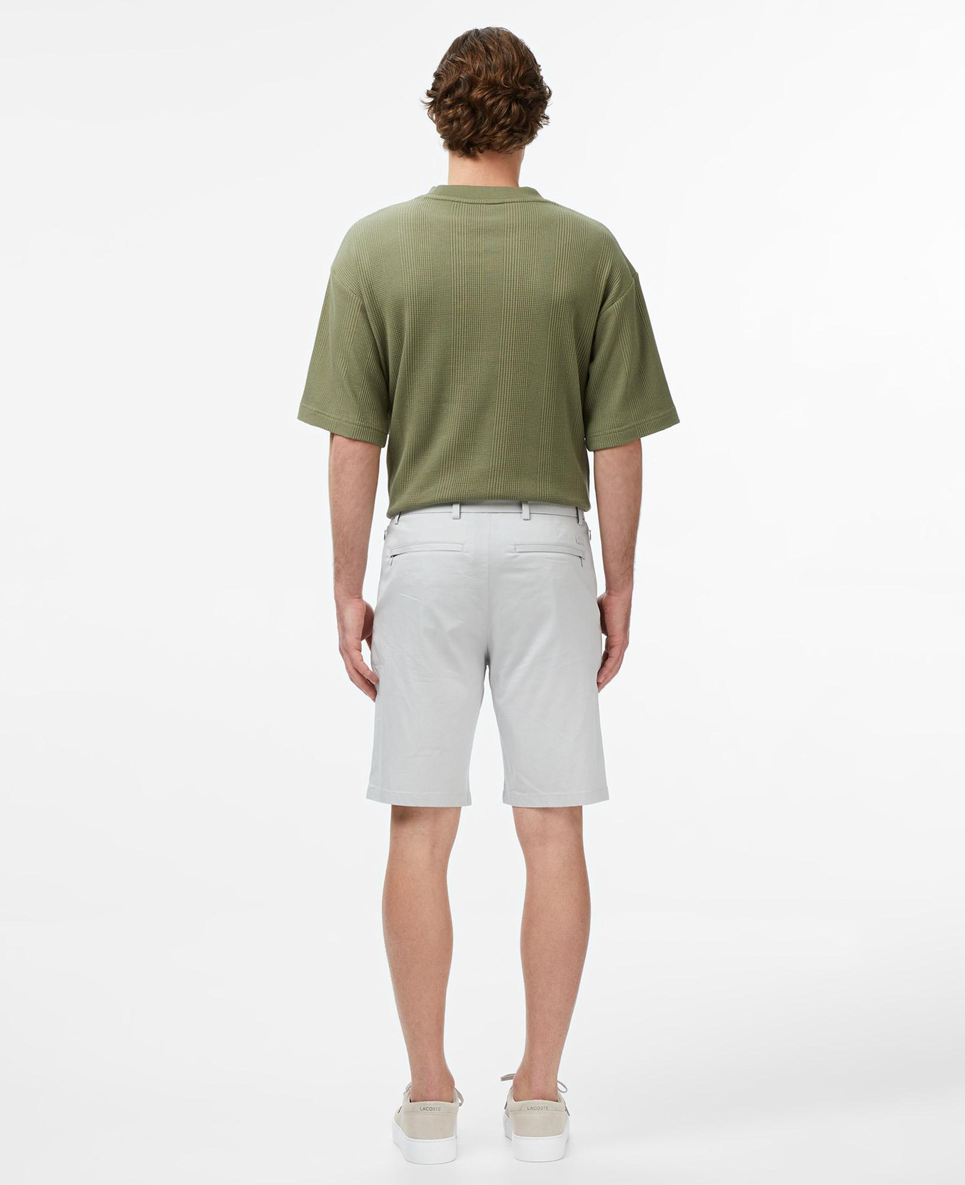 Erkek Regular Fit Gri Bermuda Şort