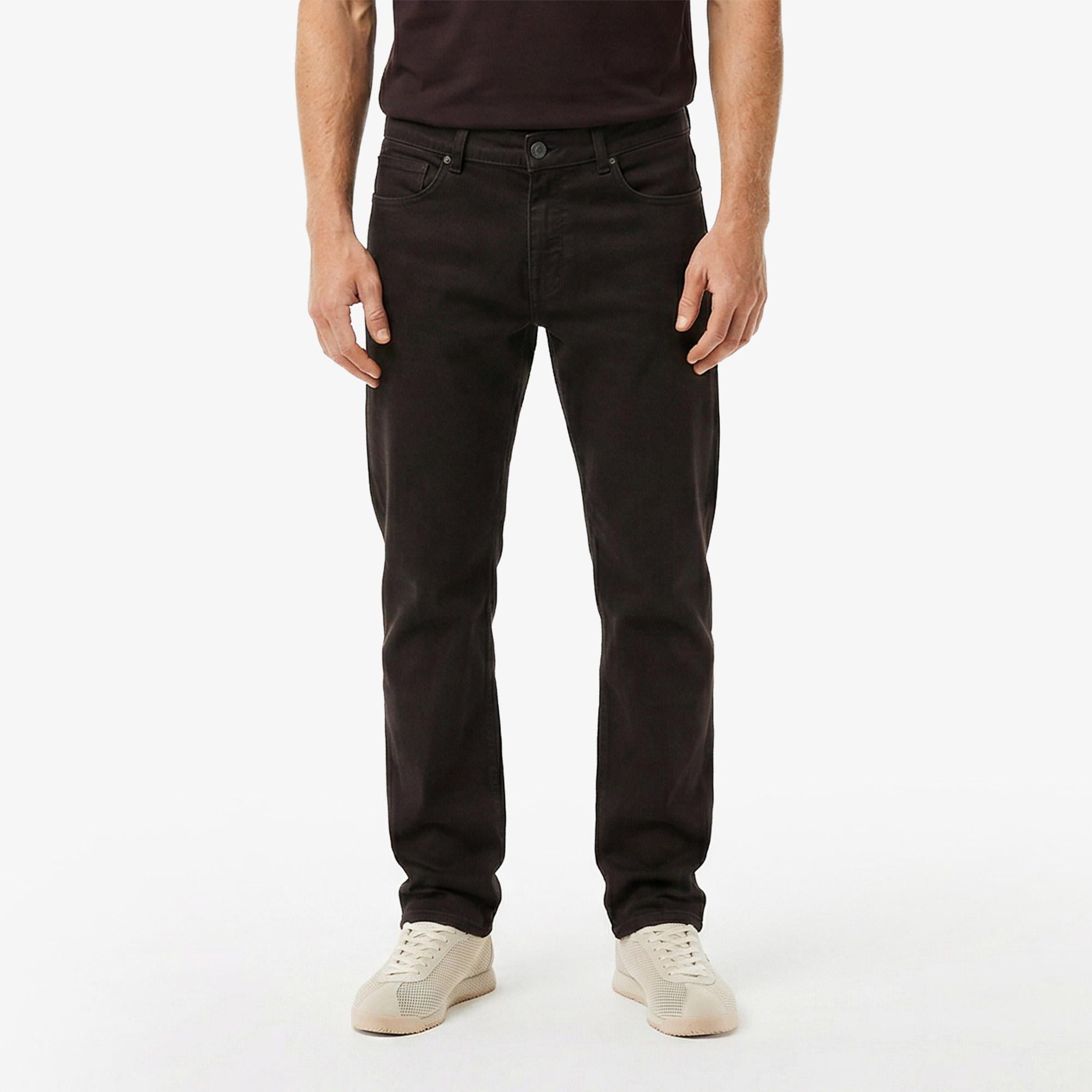 Erkek Slim Fit Kahverengi Pantolon