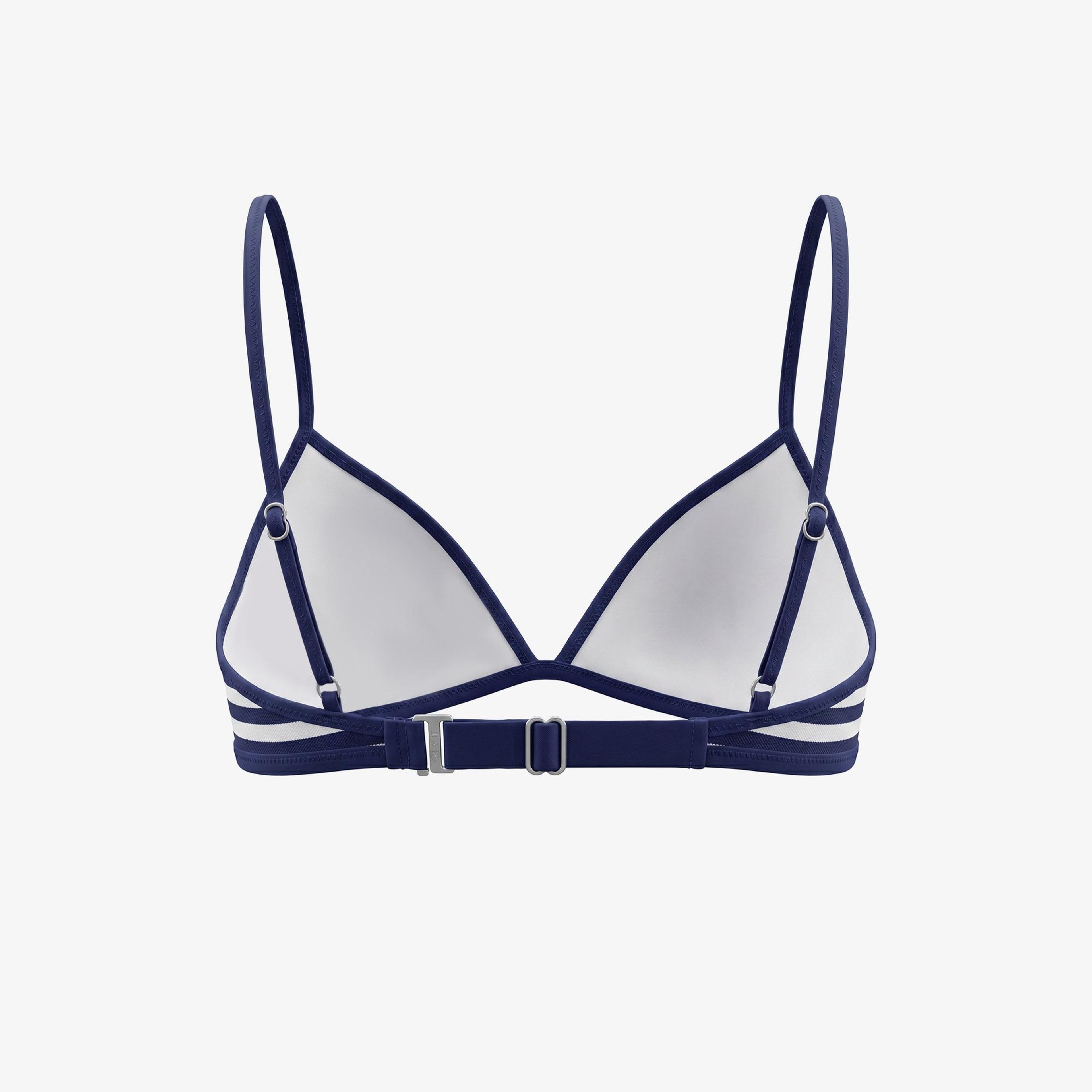 Polo Ralph Lauren Tipped Kadın Beyaz Bikini Üstü