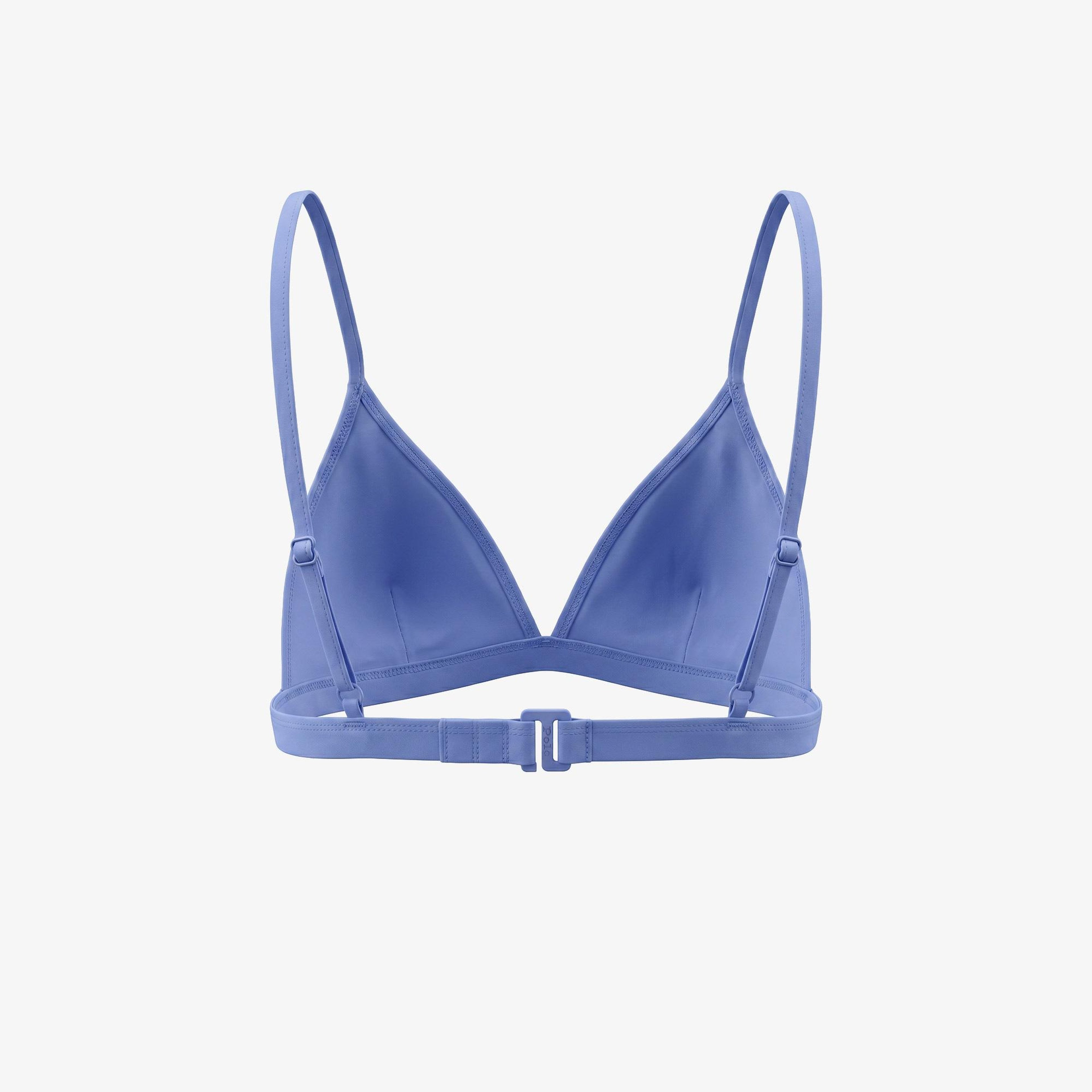 Polo Ralph Lauren V Yaka Kadın Mavi Bikini Üstü