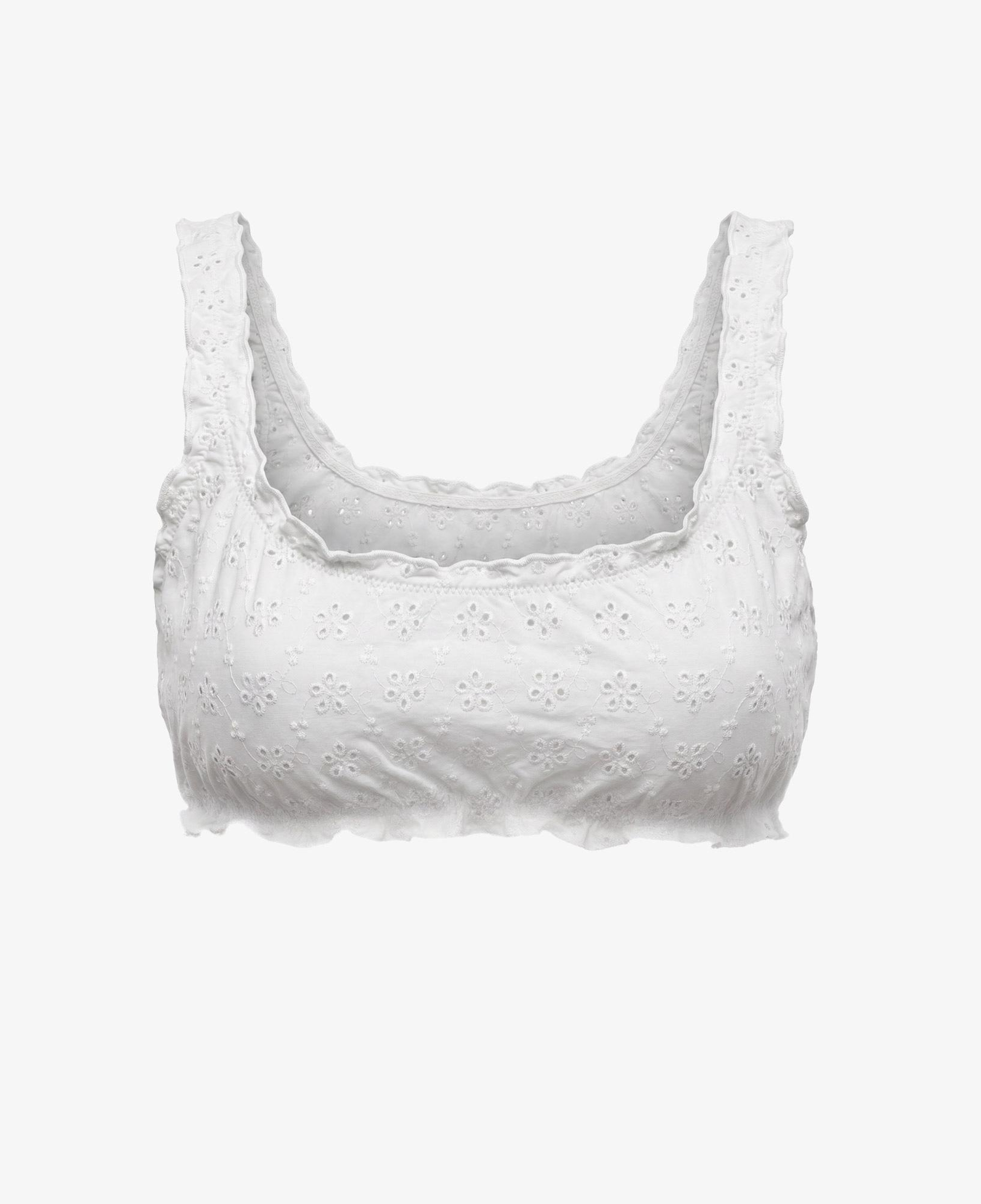 Polo Ralph Lauren Ruffle Kennedy Kadın Beyaz Bikini Üstü