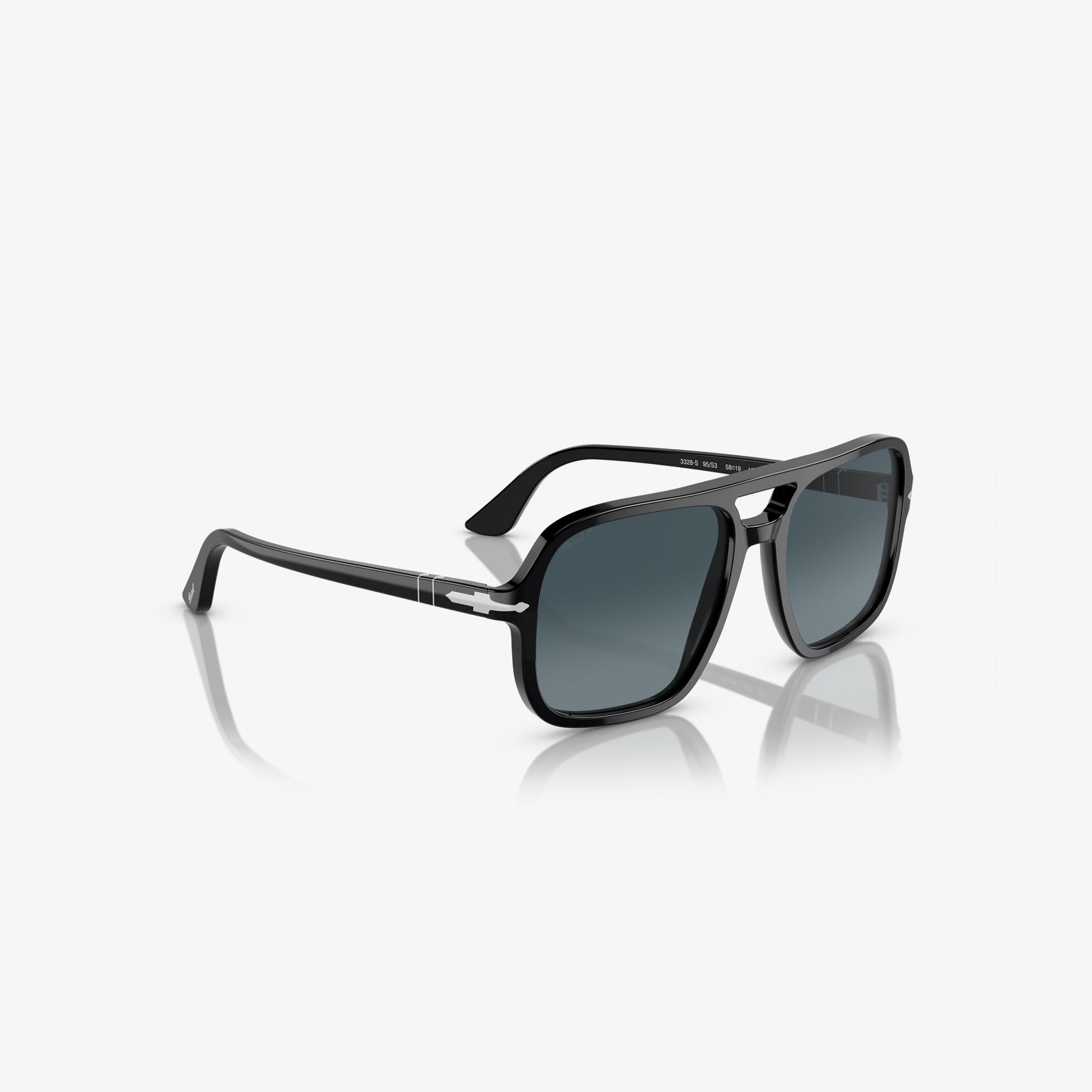 Persol PO3328S Erkek Siyah Güneş Gözlüğü