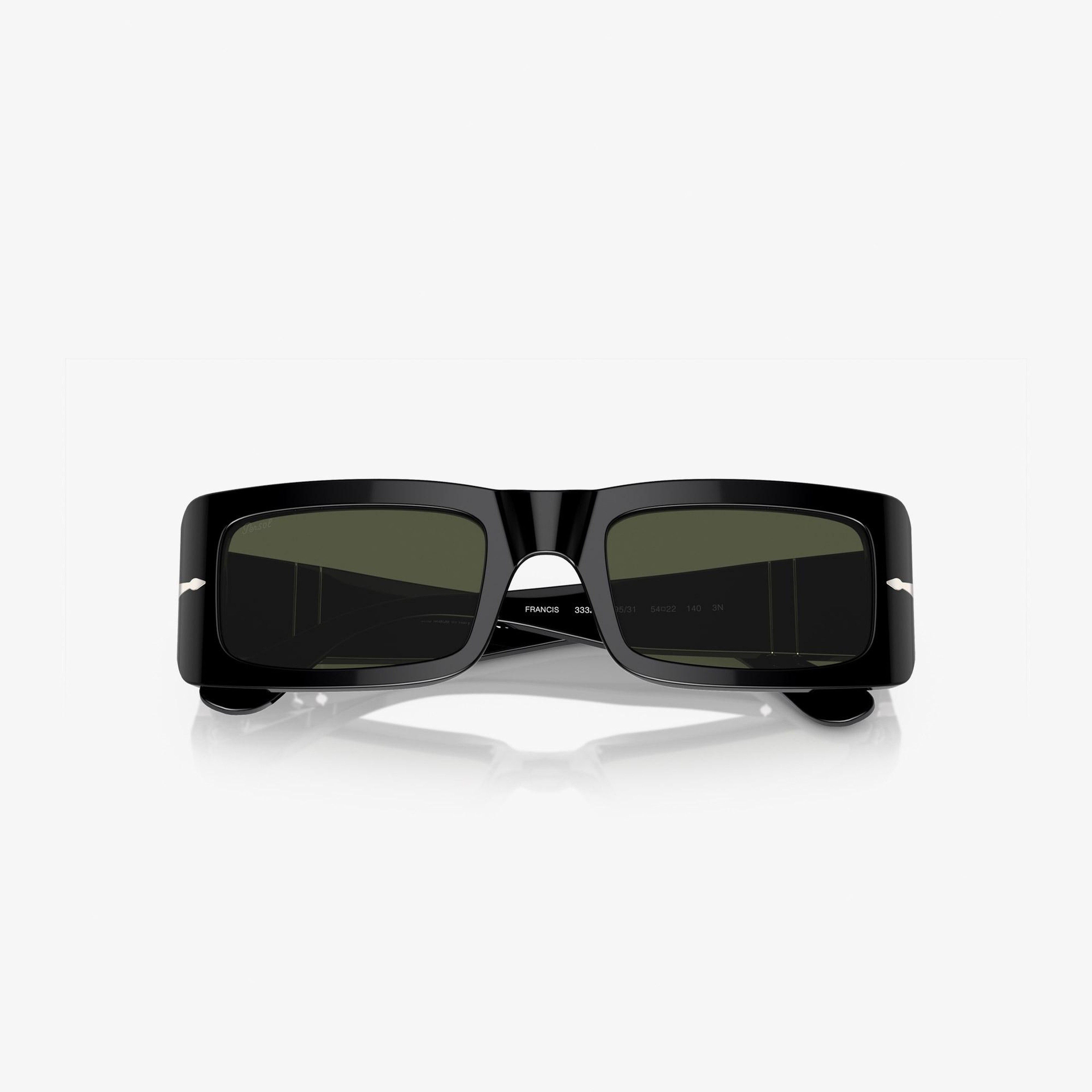 Persol Francis Unisex Siyah Güneş Gözlüğü