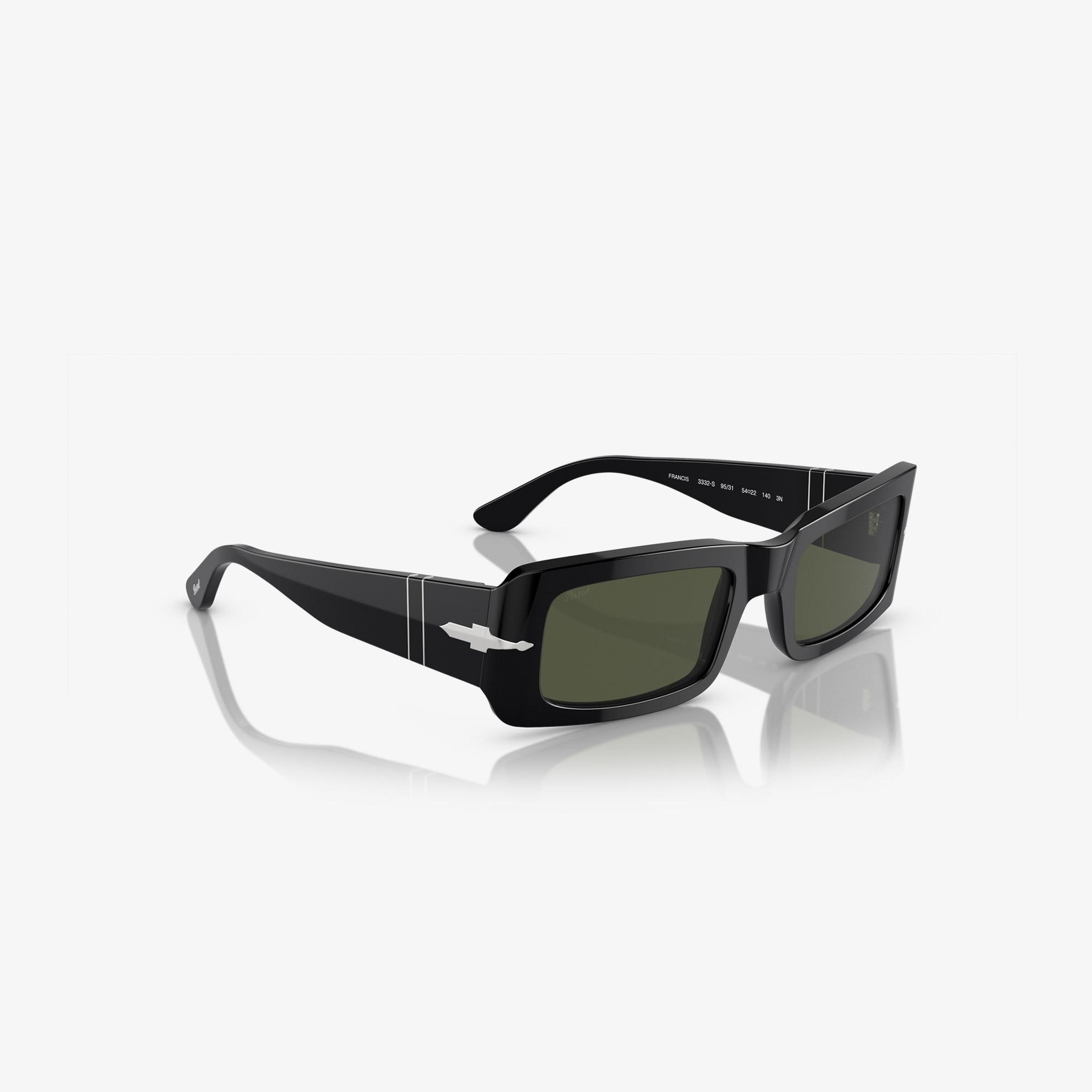 Persol Francis Unisex Siyah Güneş Gözlüğü