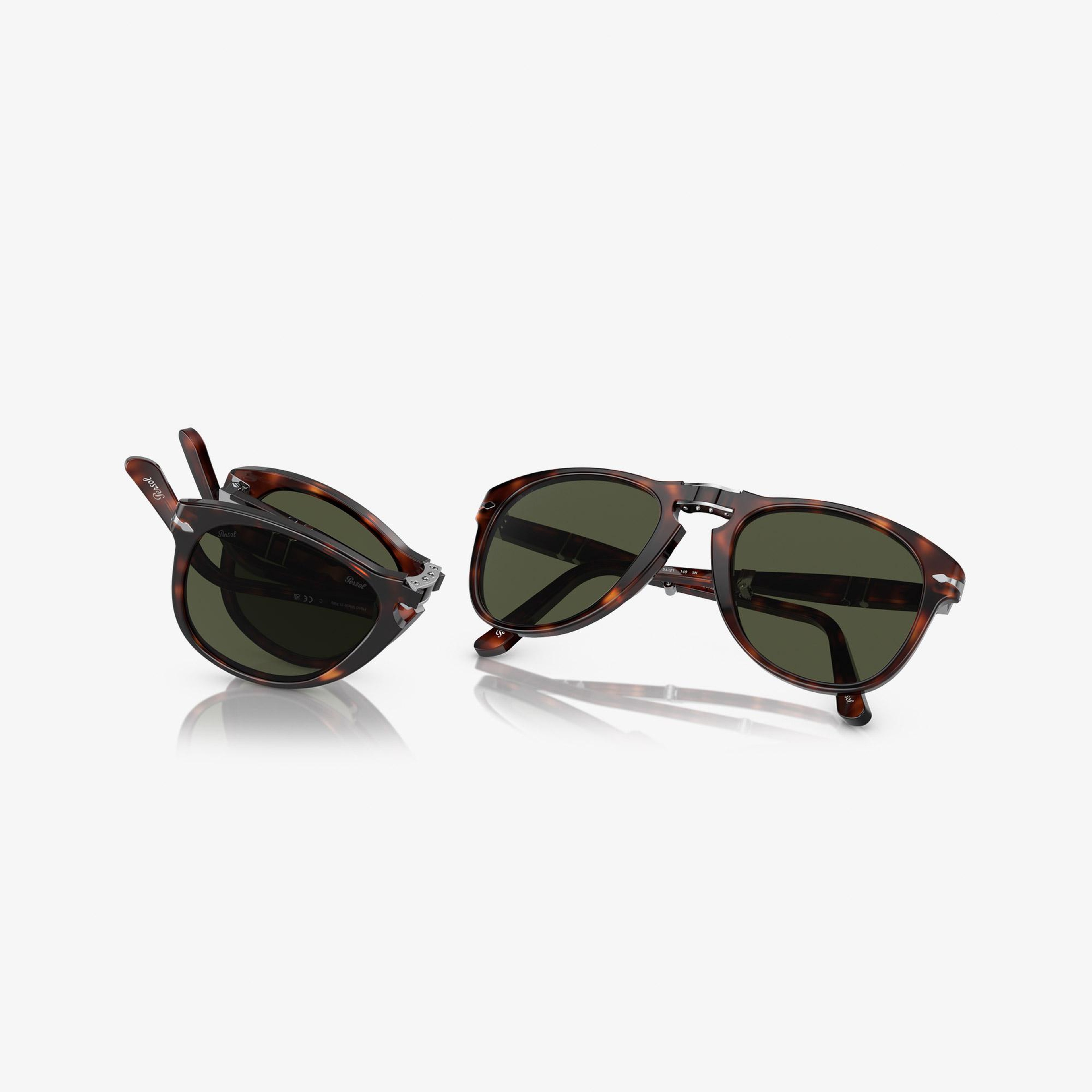 Persol 714 Steve McQueen PO0714 Erkek Kahverengi Güneş Gözlüğü