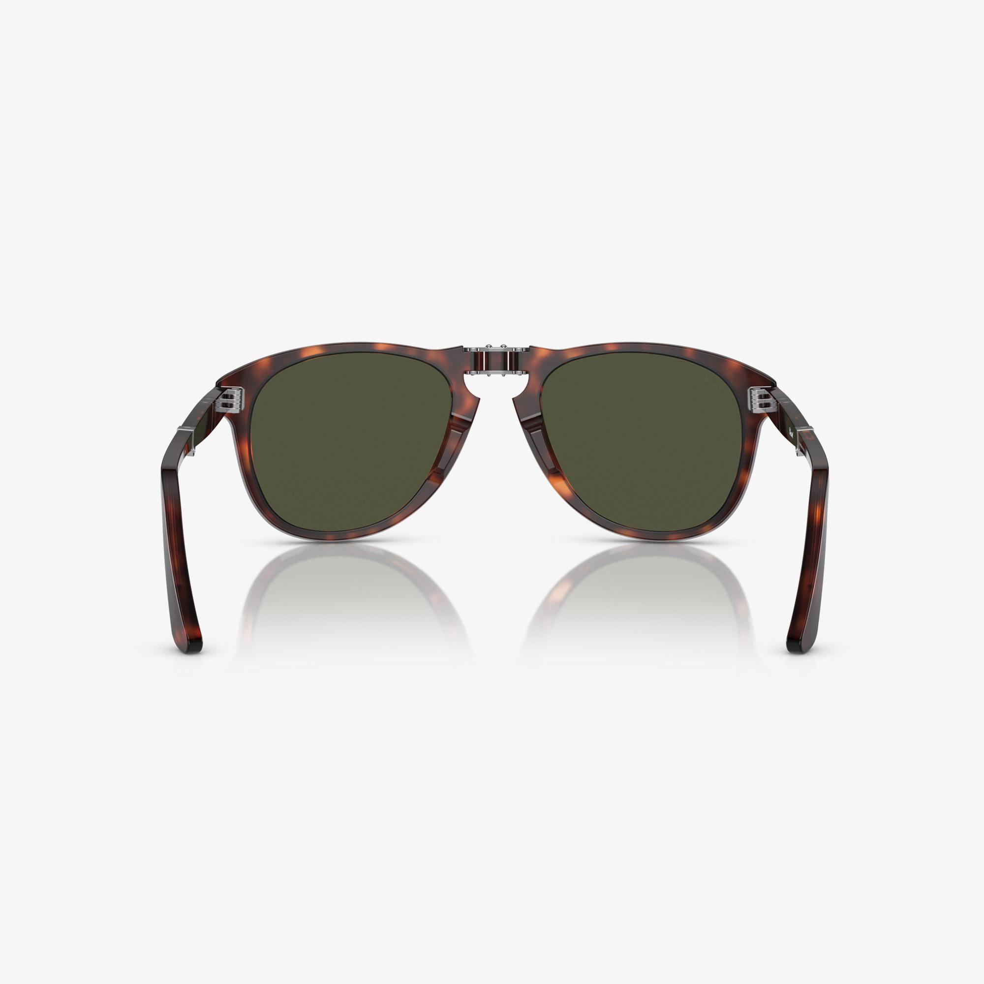 Persol 714 Steve McQueen PO0714 Erkek Kahverengi Güneş Gözlüğü