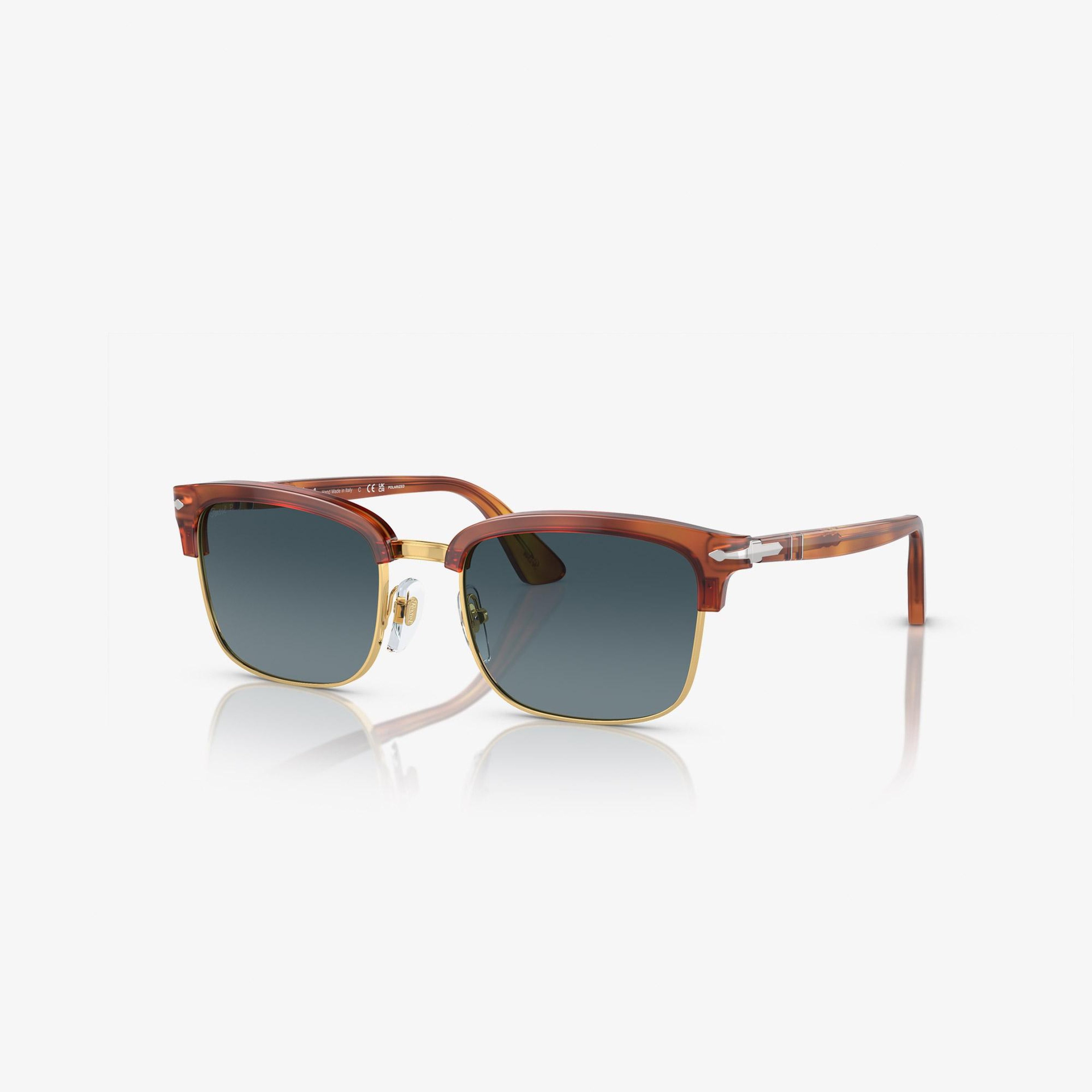 Persol Acetate Unisex Kahverengi Güneş Gözlüğü