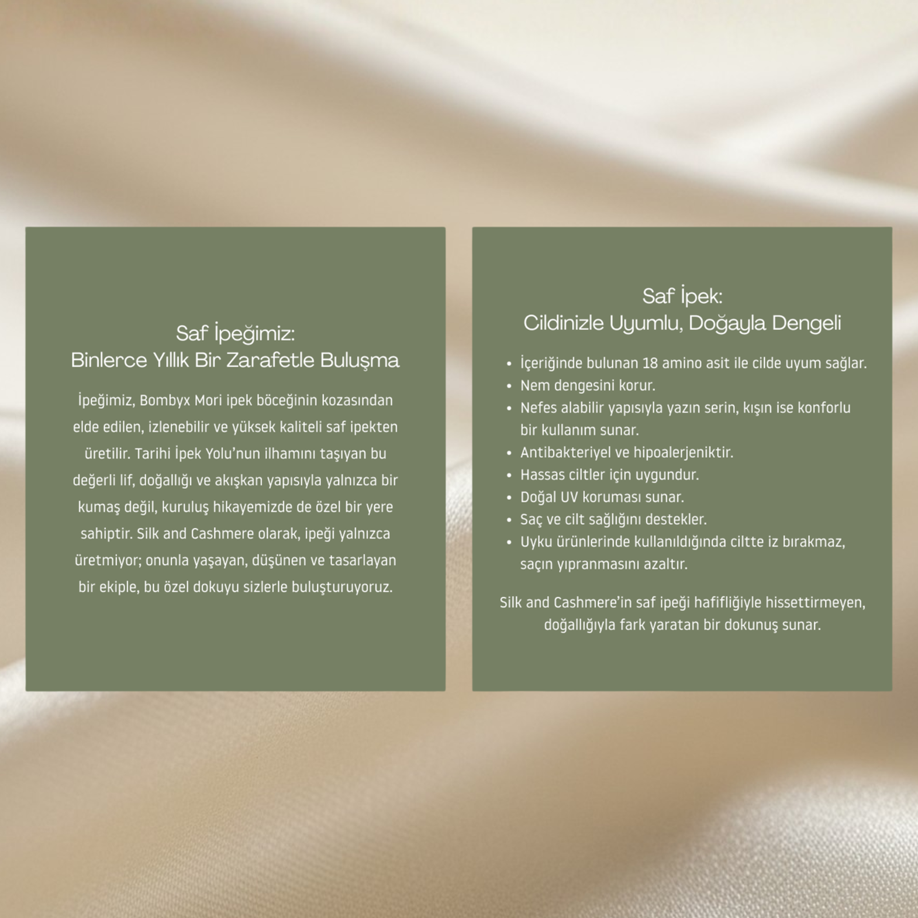 Siyah Estrella Saf İpek Pantolon