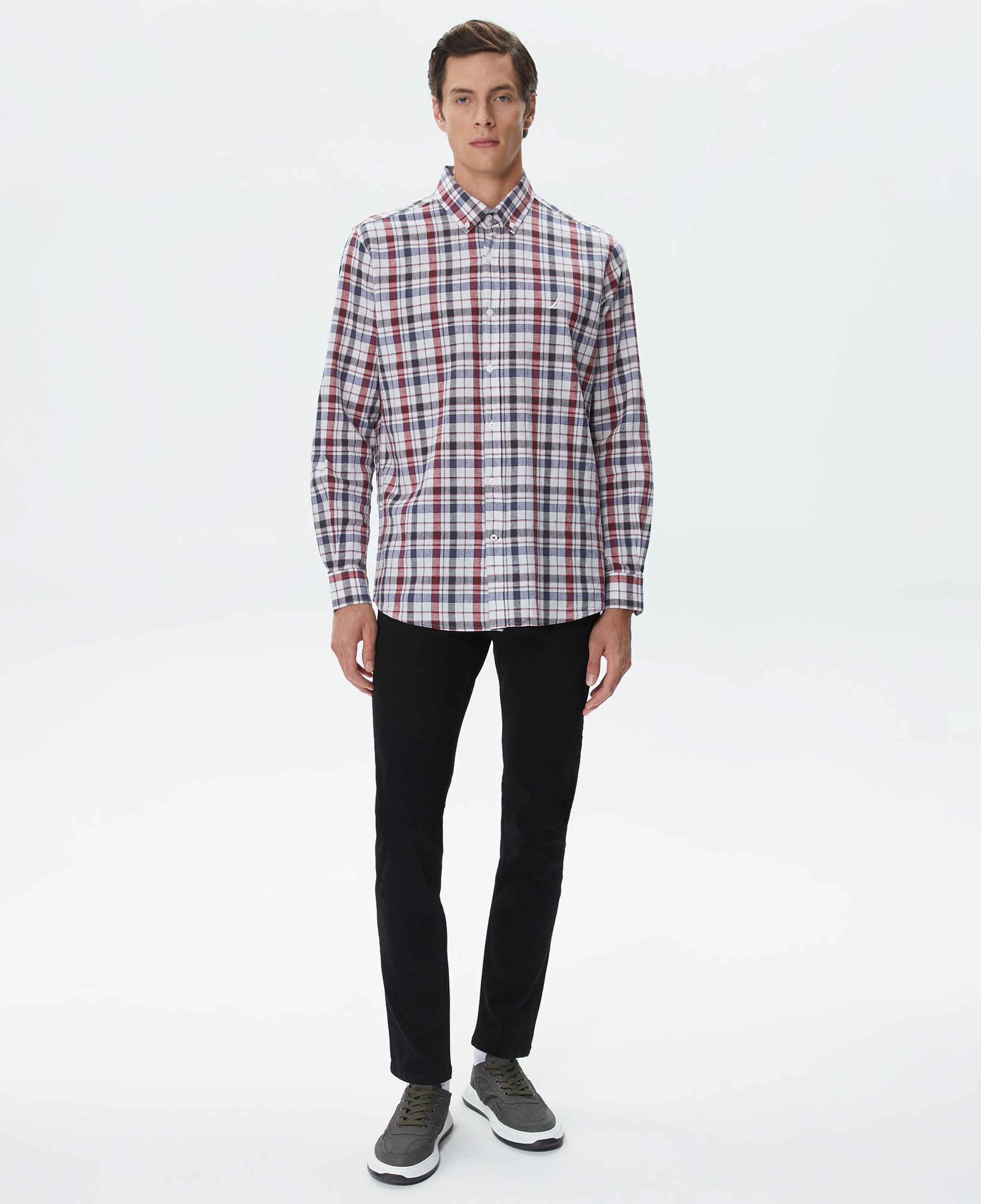 Nautica Erkek Siyah Slim Fit Jean Pantolon