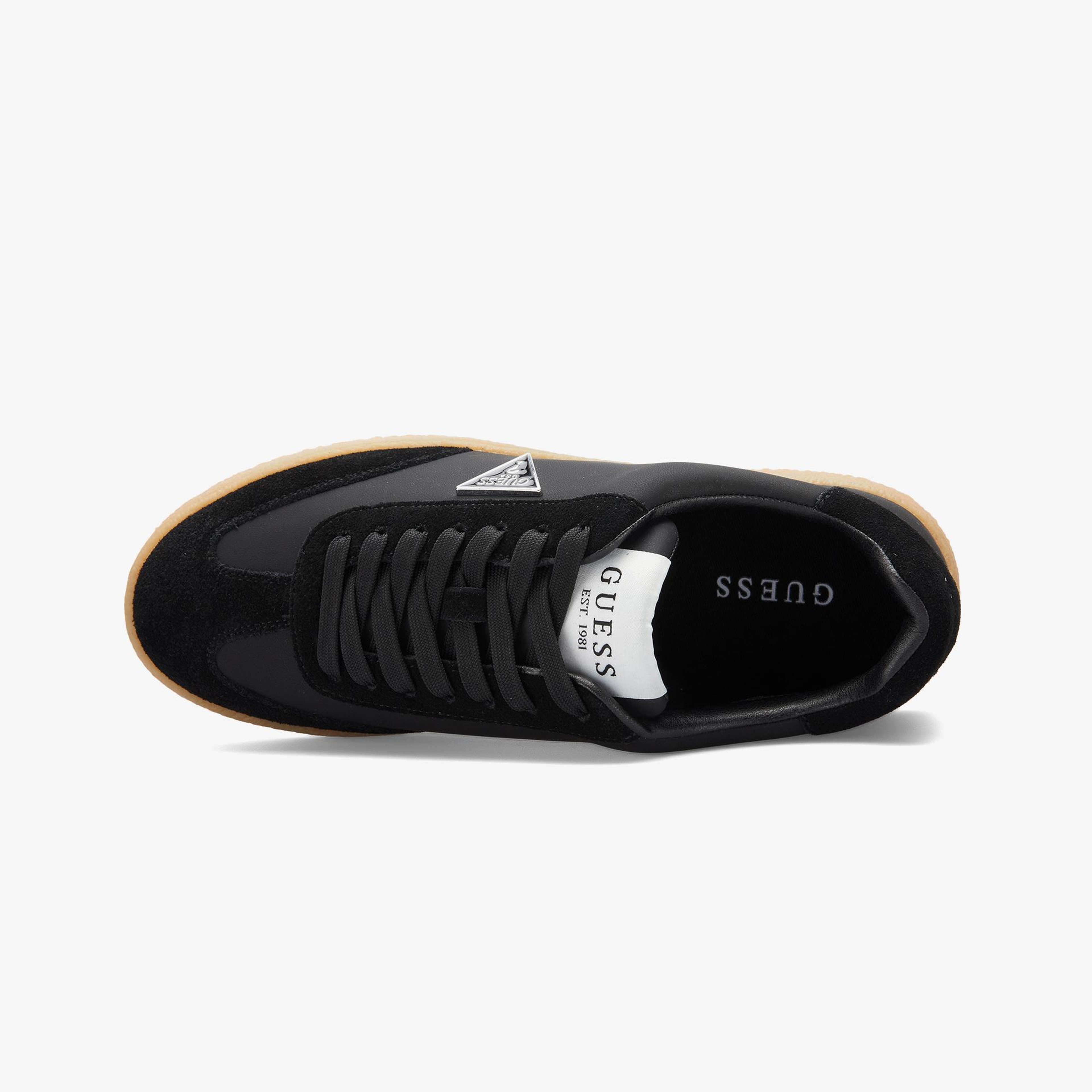 Guess Wiman Deri Erkek Siyah Sneaker