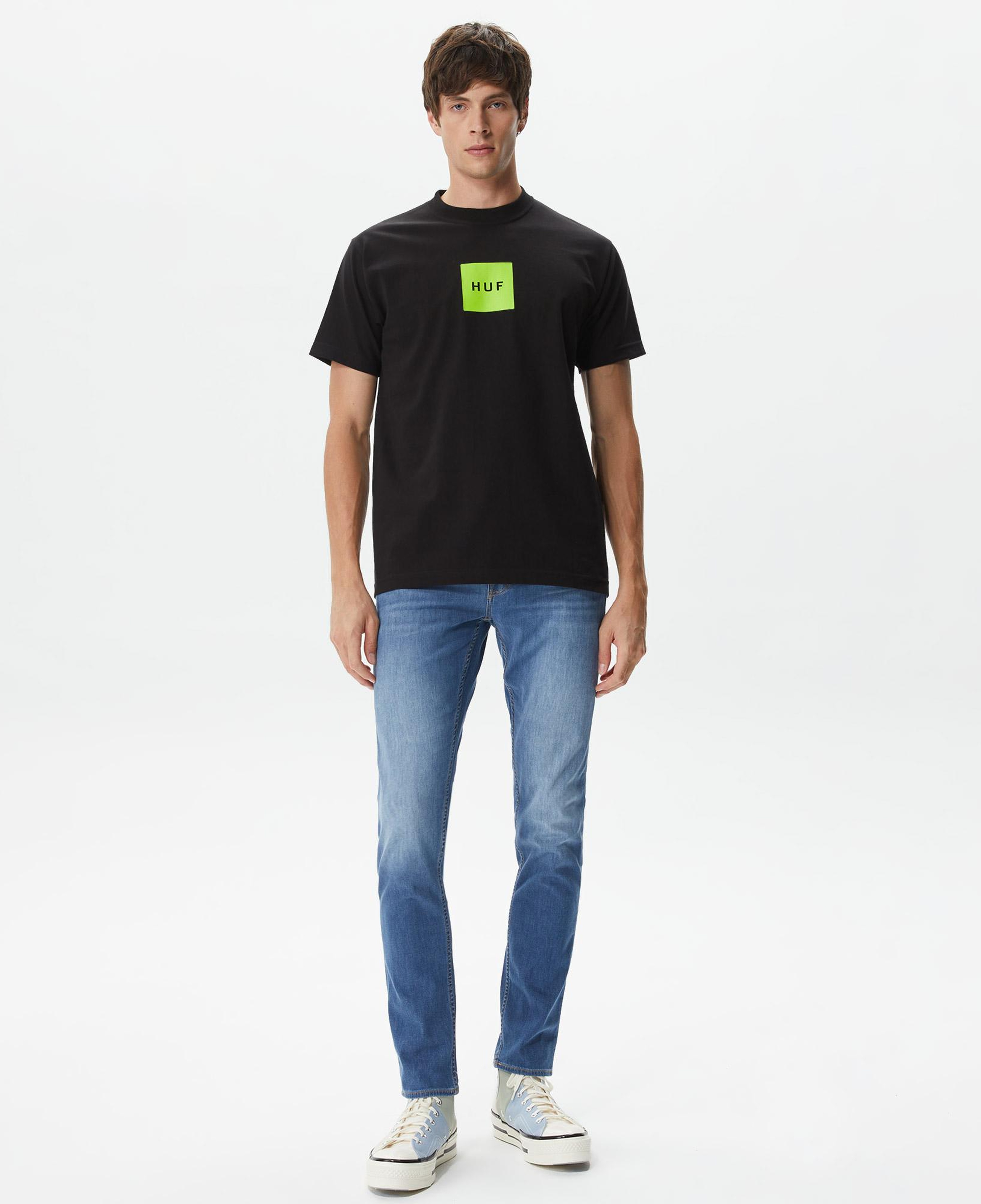 HUF Set Box Erkek Siyah T-Shirt