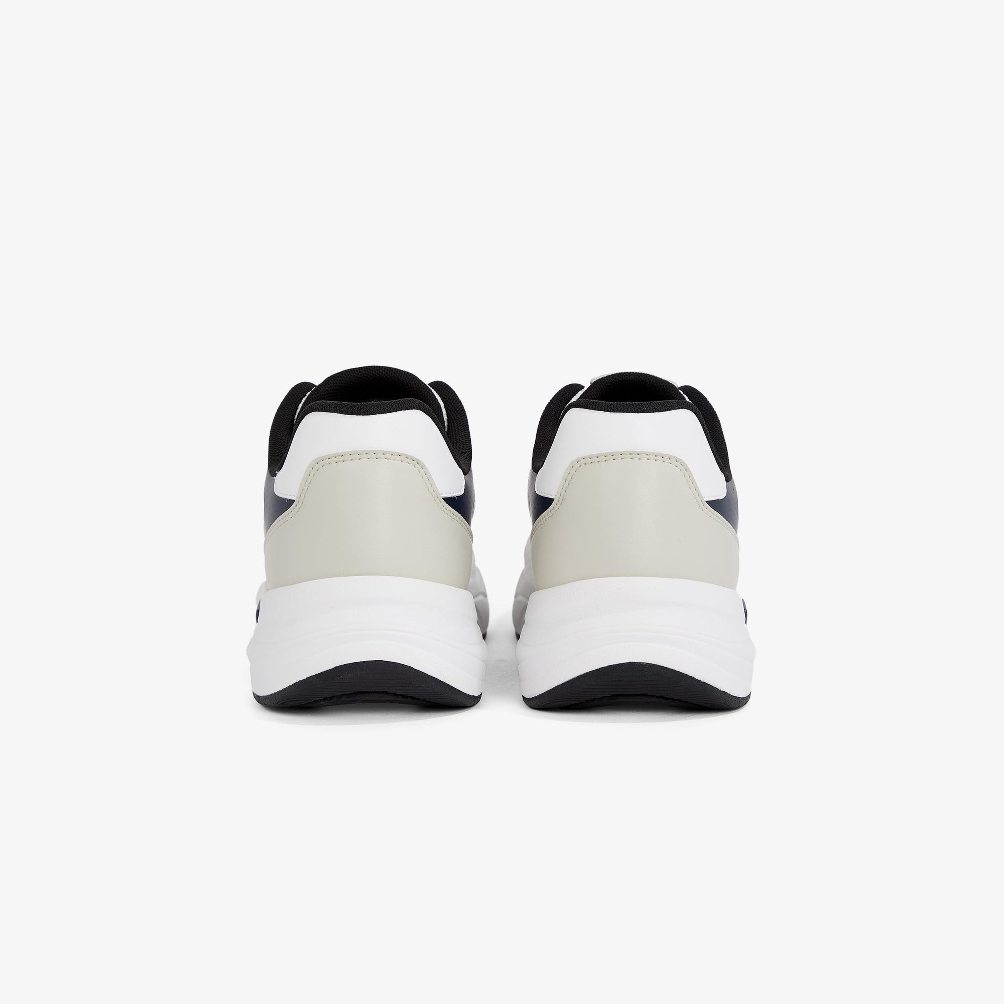 Calvin Klein Retro Tennis Low Knit Mix Erkek Beyaz Sneaker