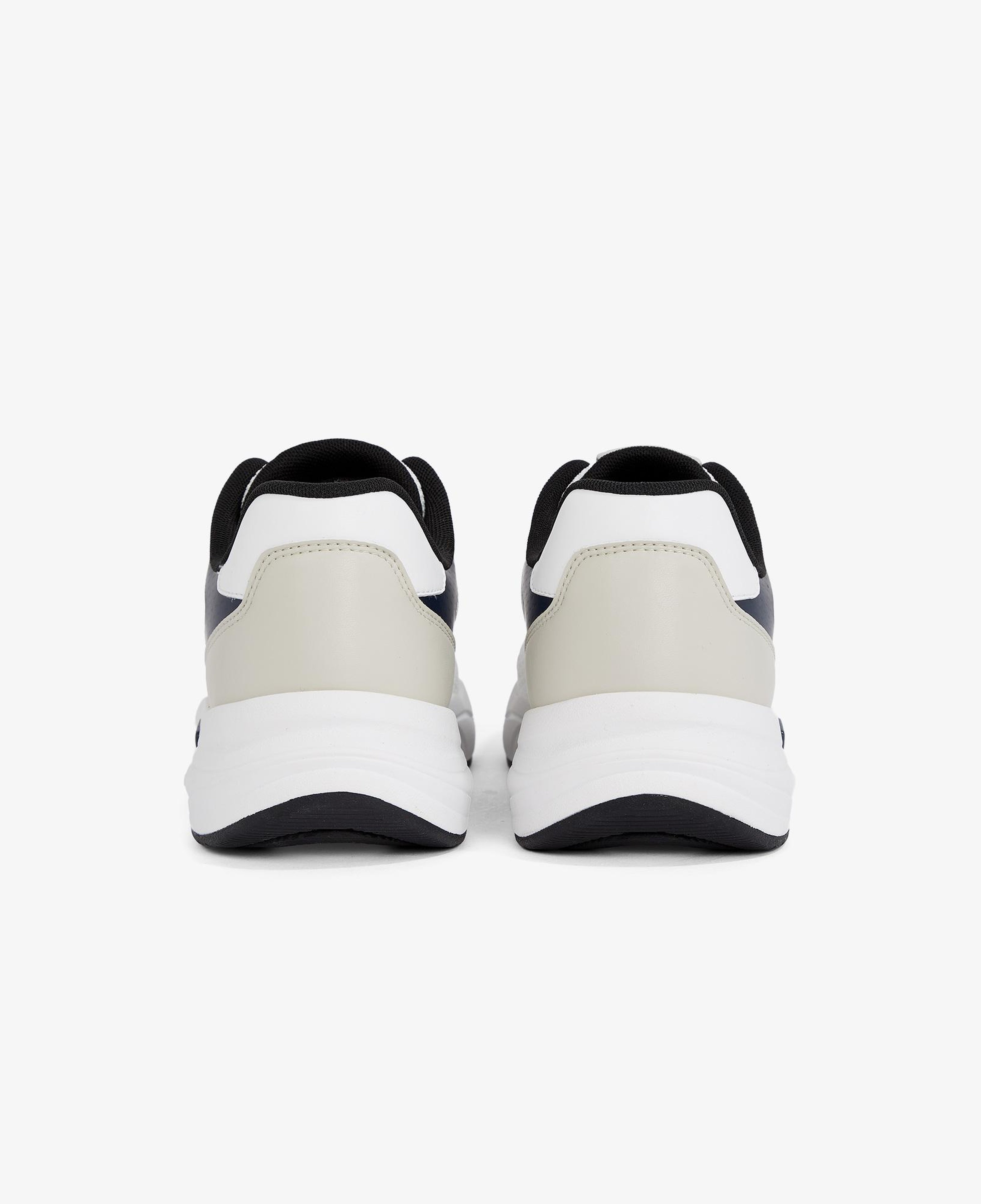 Calvin Klein Retro Tennis Low Knit Mix Erkek Beyaz Sneaker